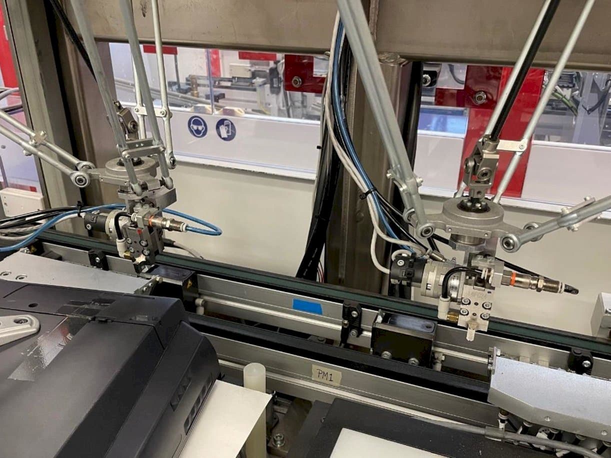 Vista Frontal  da IMS Tattoo Assembly Line  máquina