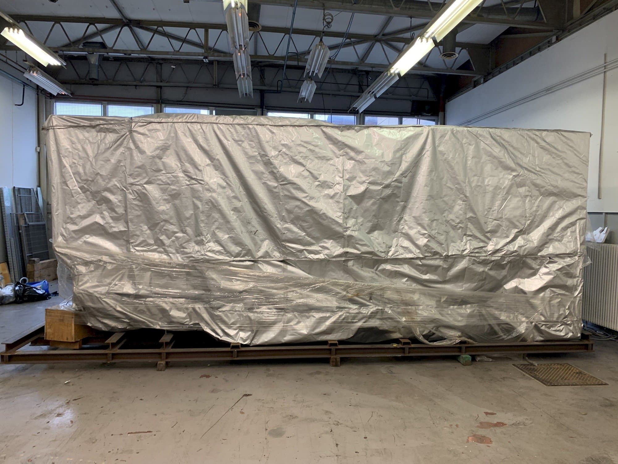 Vista Frontal  da YCM NH 500A  máquina