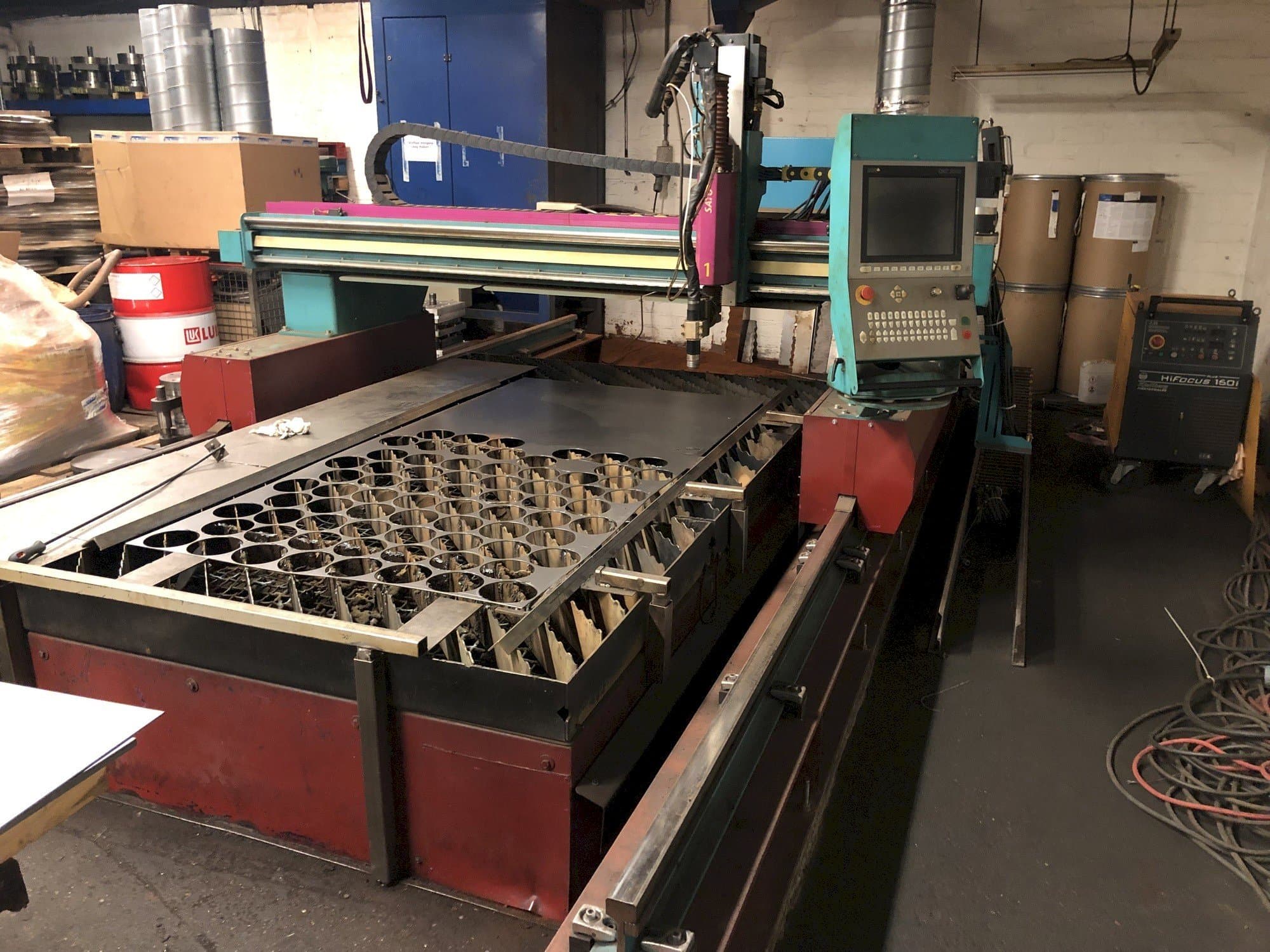 Vista Frontal  da SATO Satronik LS2000  máquina