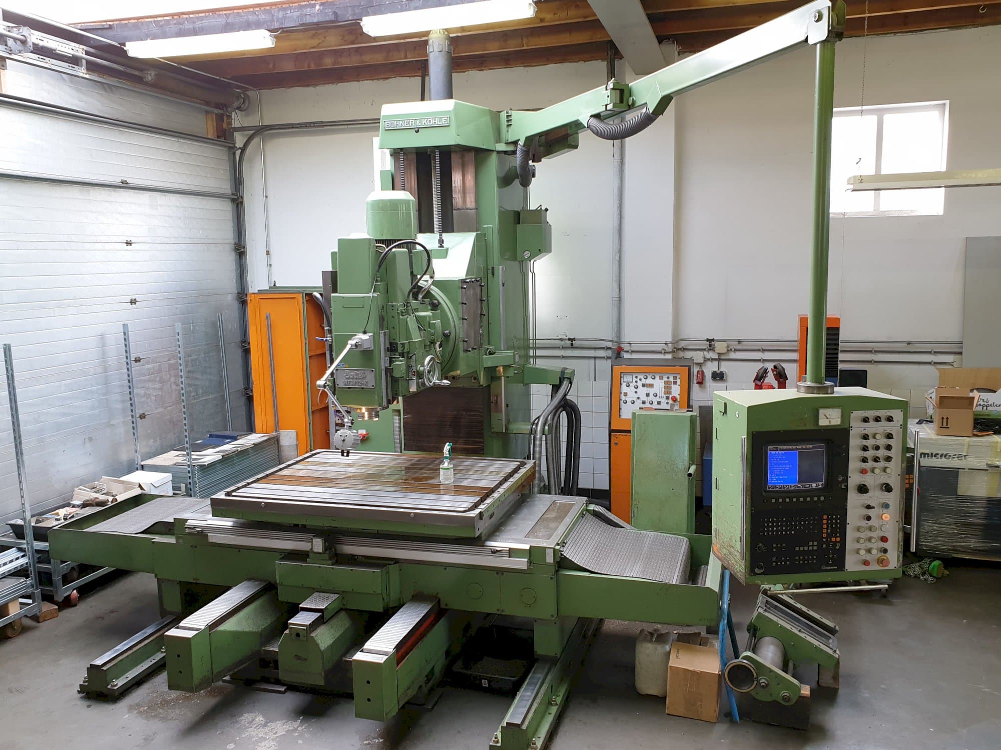 Vista Frontal  da Bokö WF3  máquina