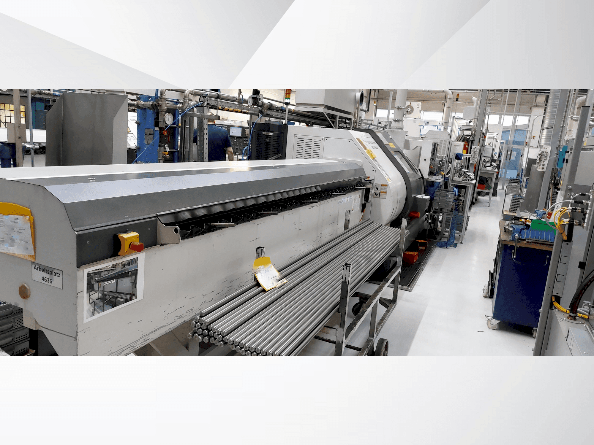 Vista Frontal  da NAKAMURA WT-150  máquina