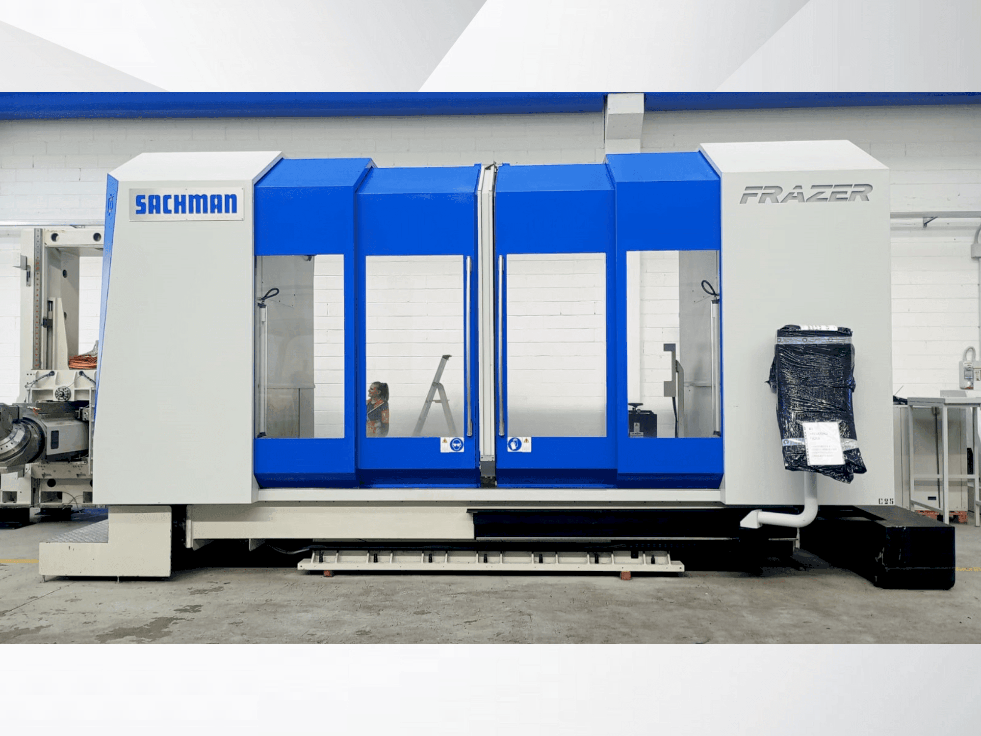 Vista Frontal  da JOBS FRAZER  máquina