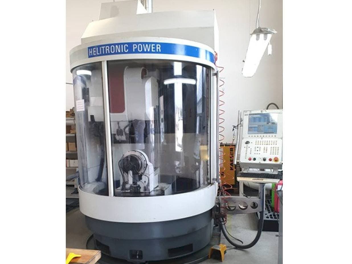 Vista Frontal  da Walter Helitronic Power  máquina