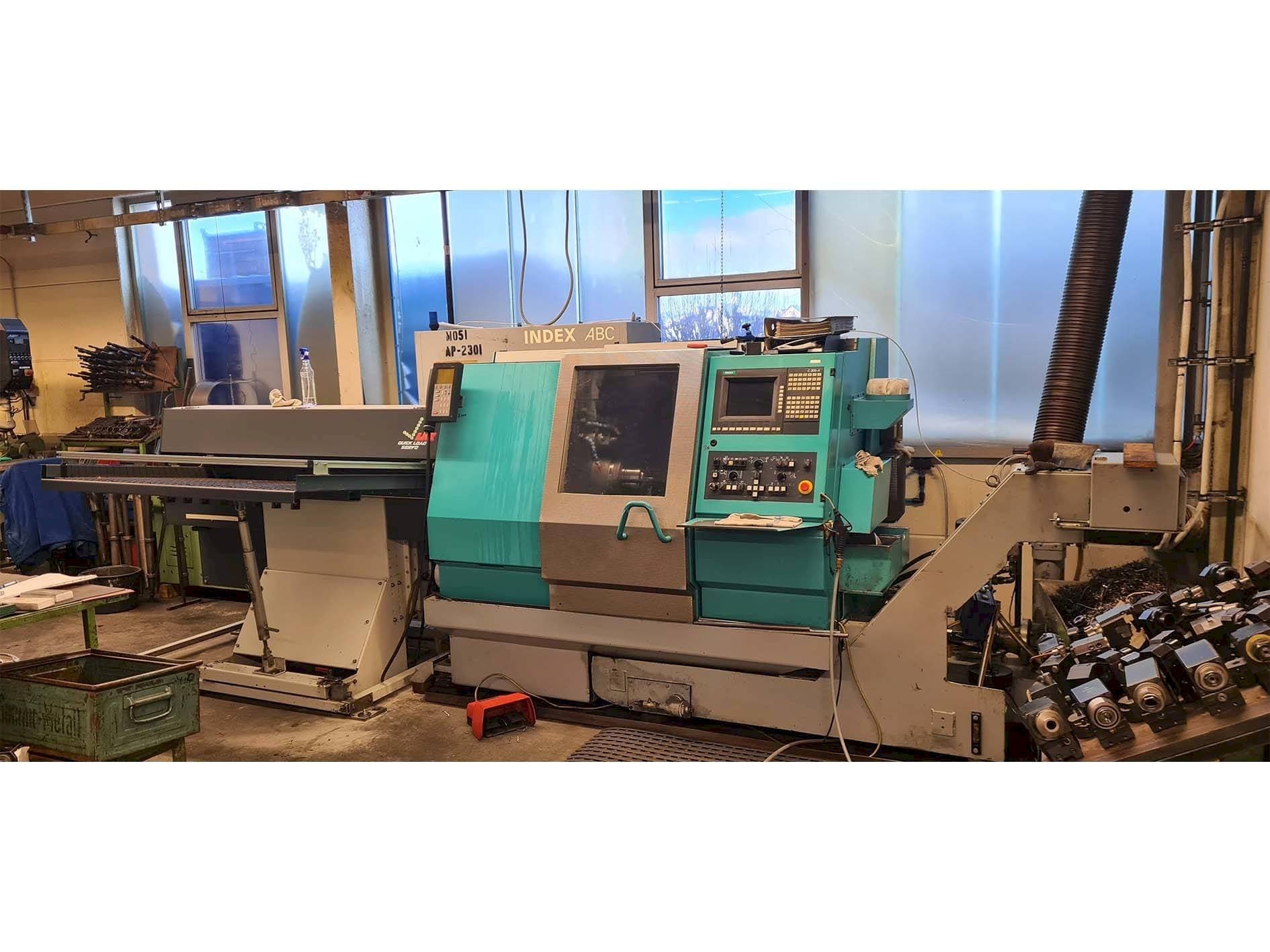 Vista Frontal  da Index ABC  máquina