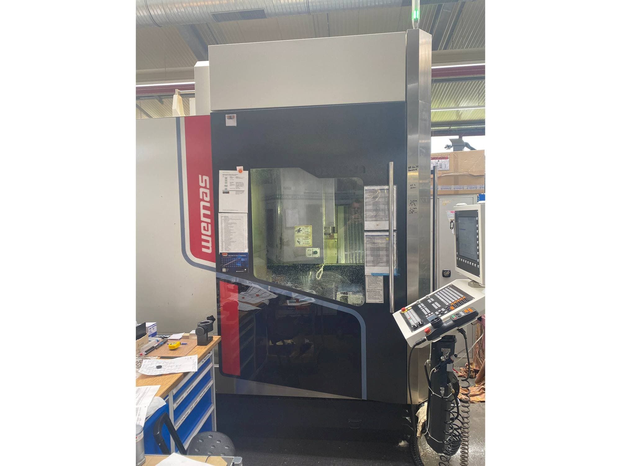 Vista Frontal  da WEMAS VZG 65-5A  máquina