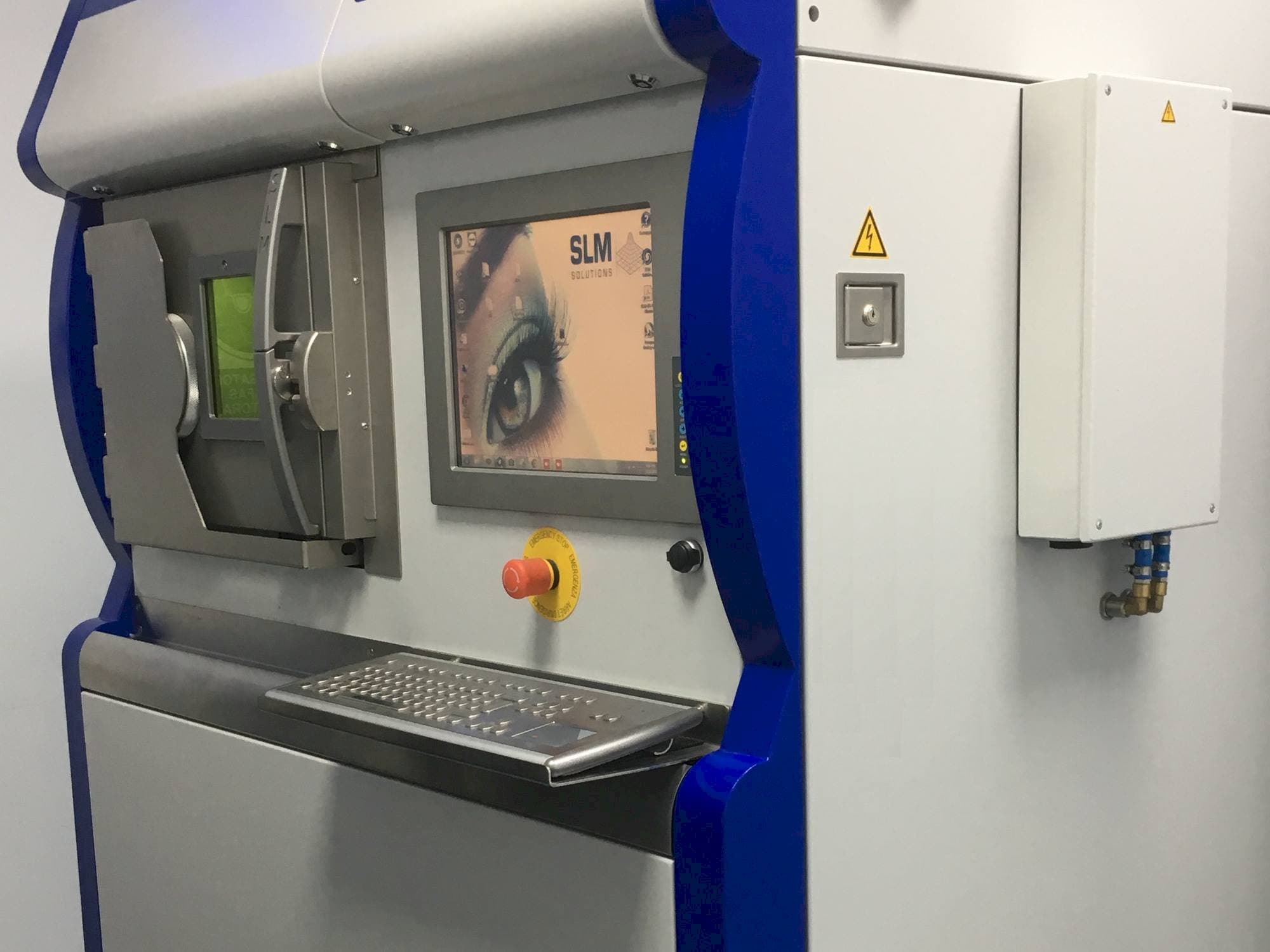 Vista Frontal  da SML  125HL  máquina