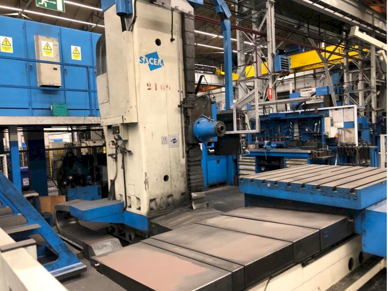 Vista Frontal  da Sacem									 MSMG - XC/110-C/N  máquina