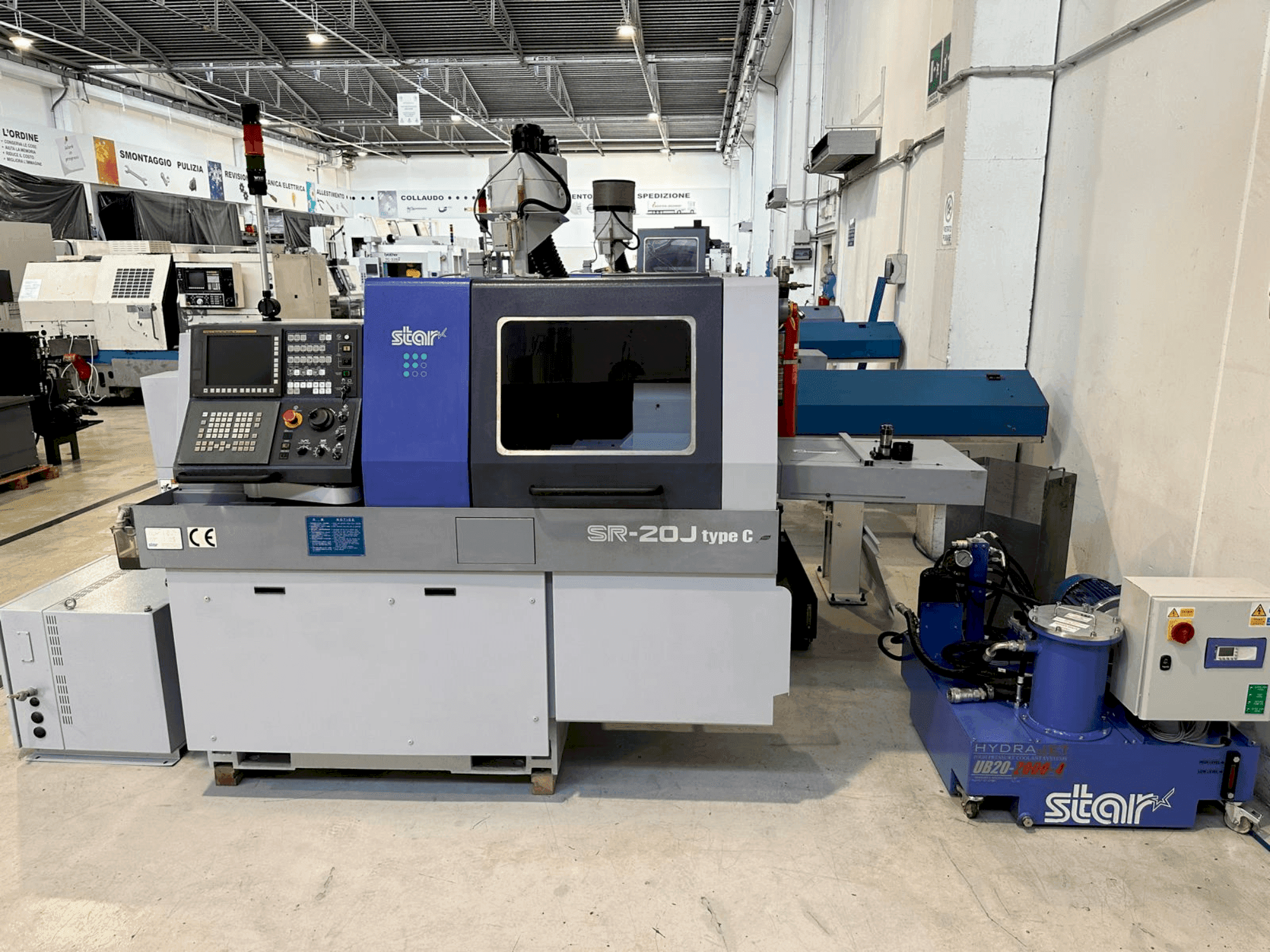 Vista Frontal  da Star SR-20J type C  máquina