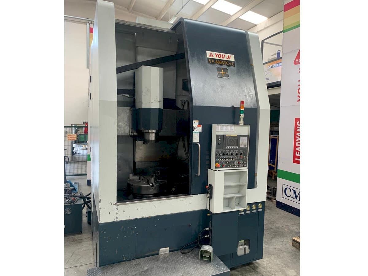 Vista Frontal  da YOU JI Yv 600ATC+C  máquina