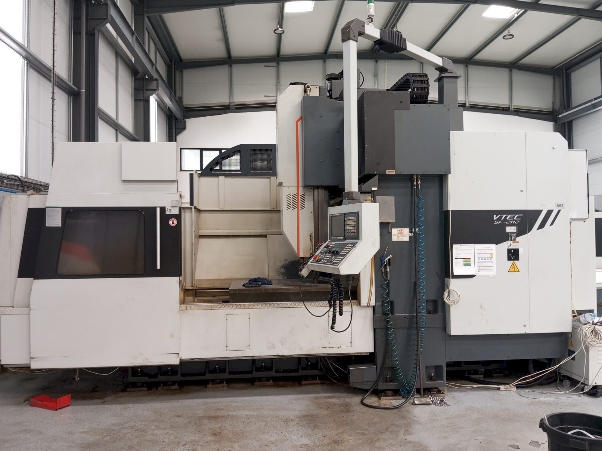 Vista Frontal  da Vision Wide VTEC SF-2112  máquina