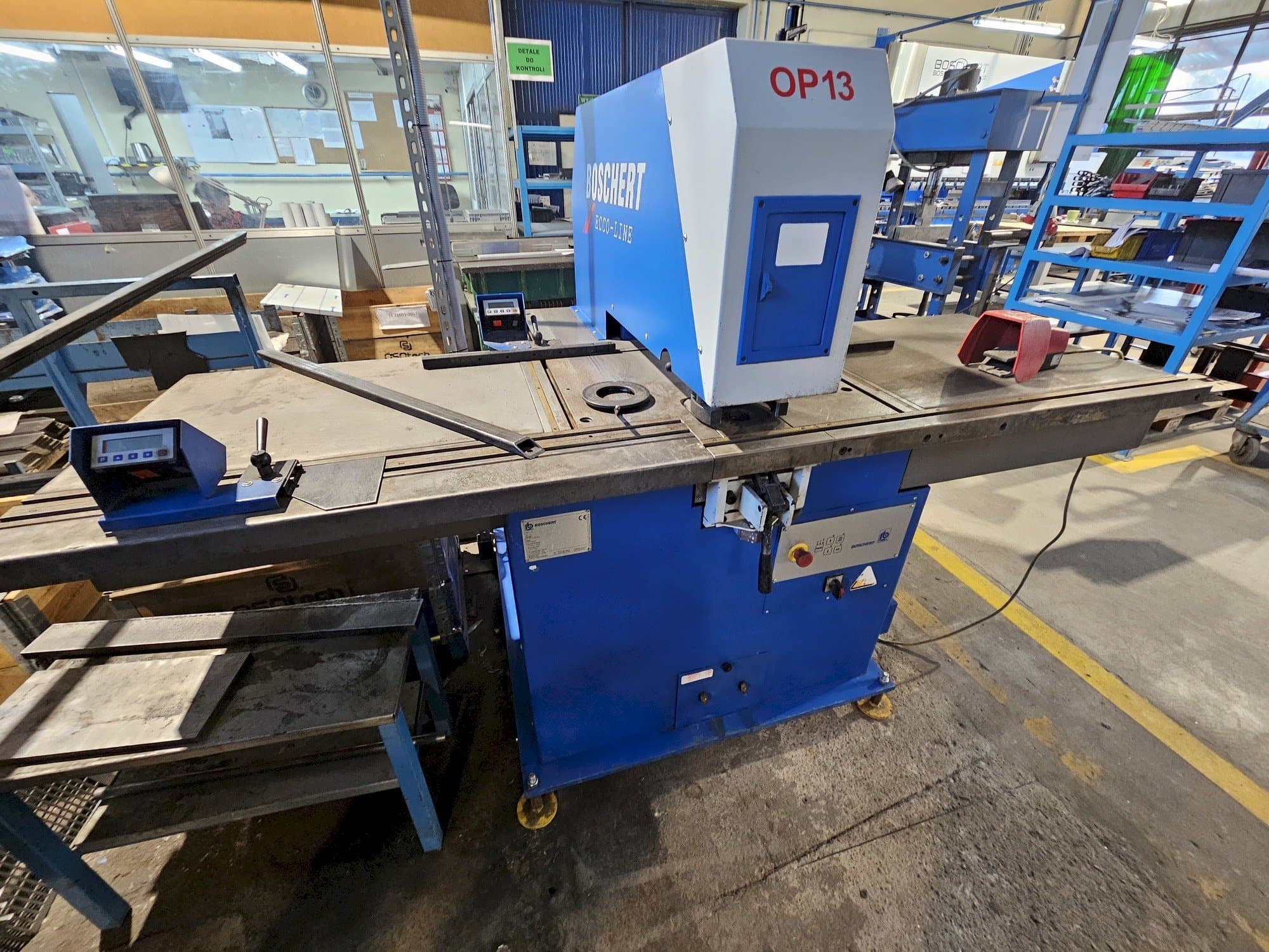 Vista Frontal  da BOSCHERT EL 500 Digital  máquina