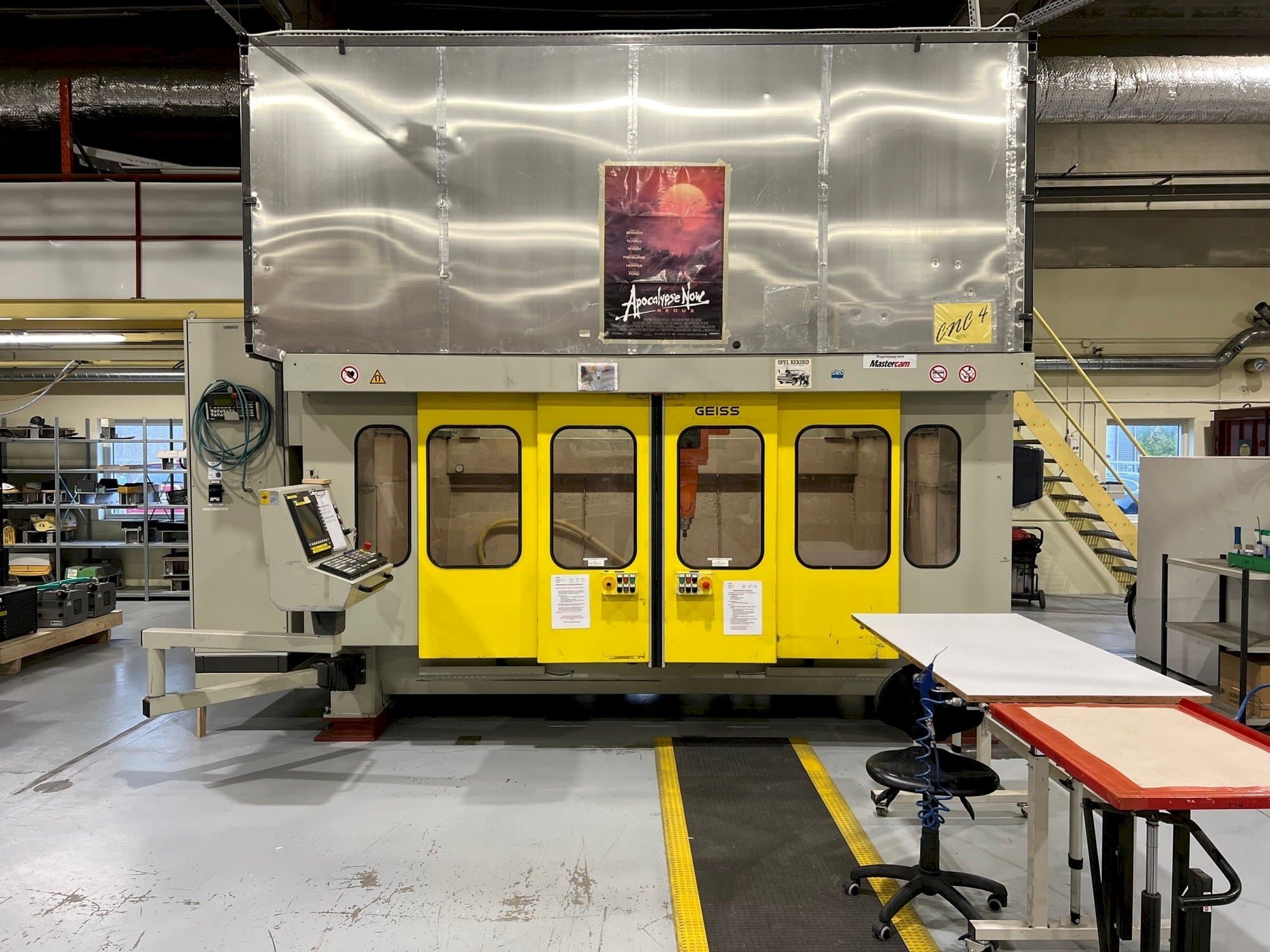 Vista Frontal  da GEISS FZ 2000x1000  máquina