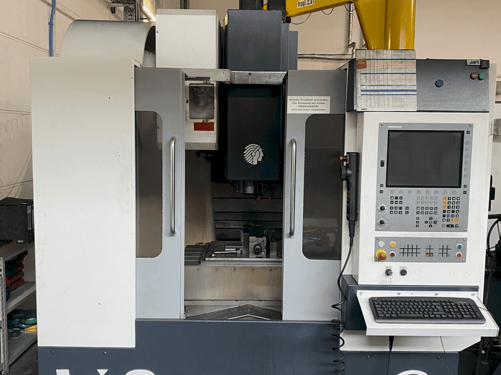 Vista Frontal  da Huron VX8  máquina