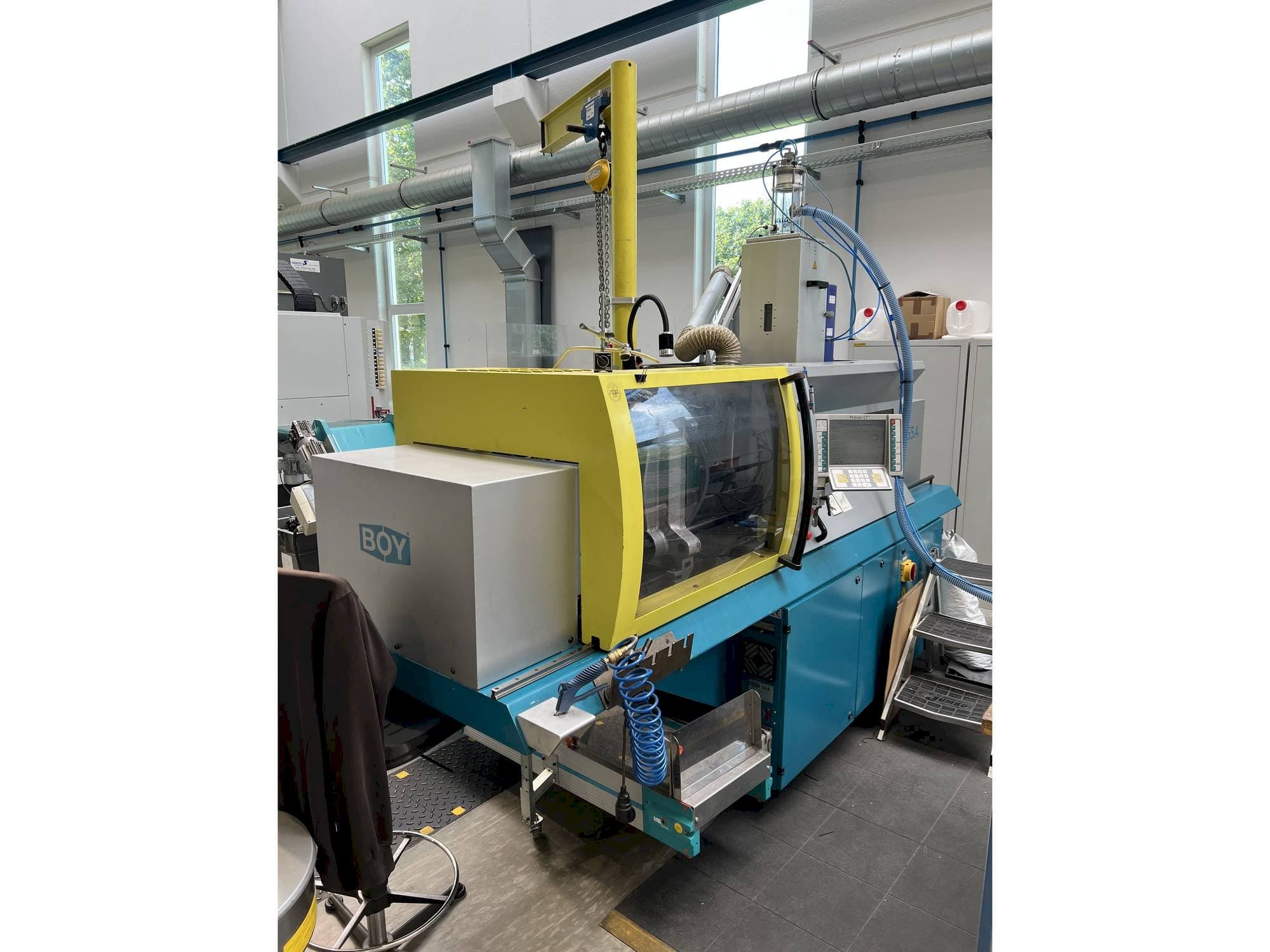 Vista Esquerda  da BOY 55A  máquina