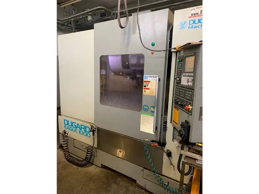 Vista Frontal  da Dugard									 Eagle 1000  máquina