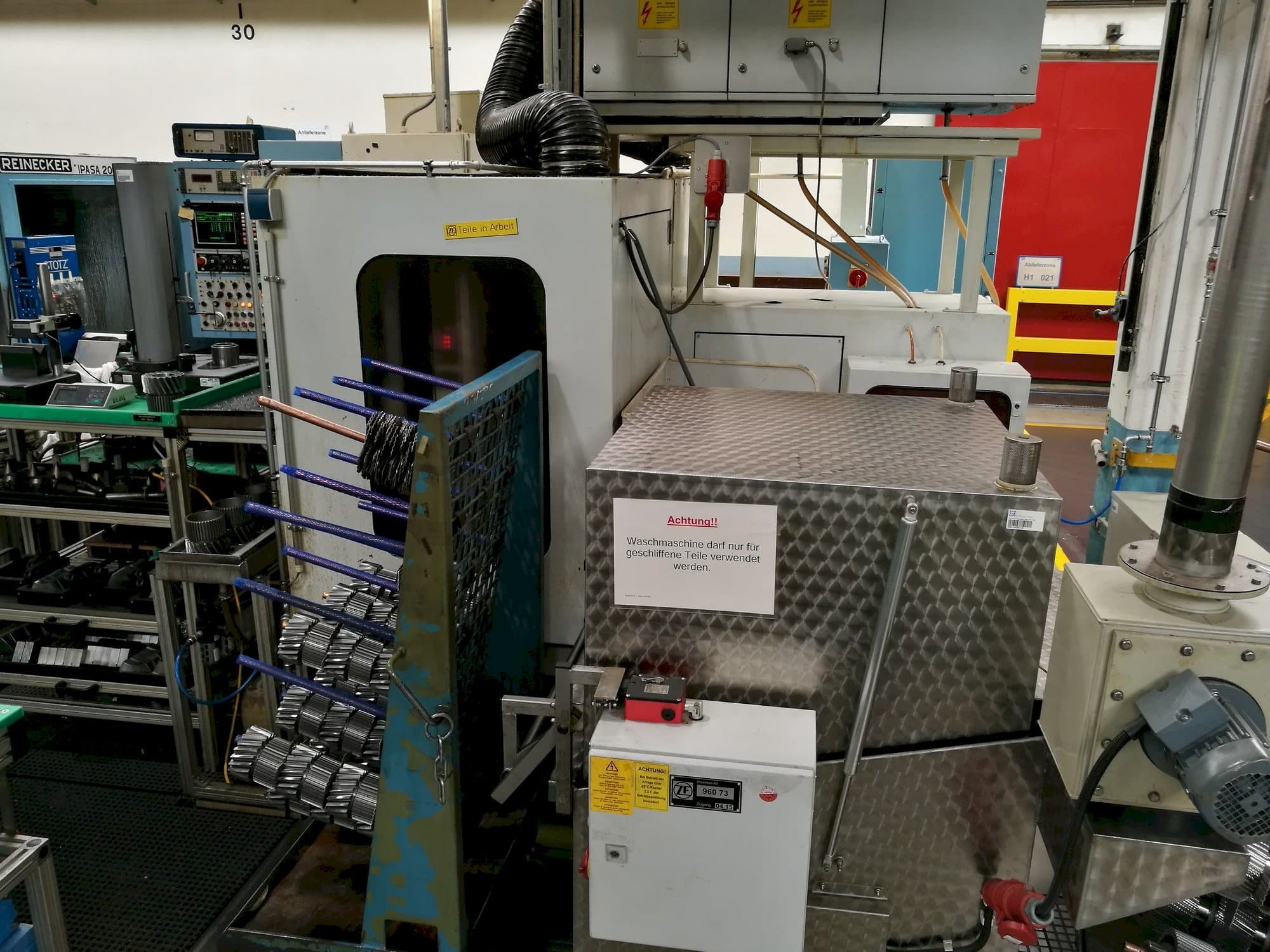 Vista Frontal  da Pfauter PH 280  máquina