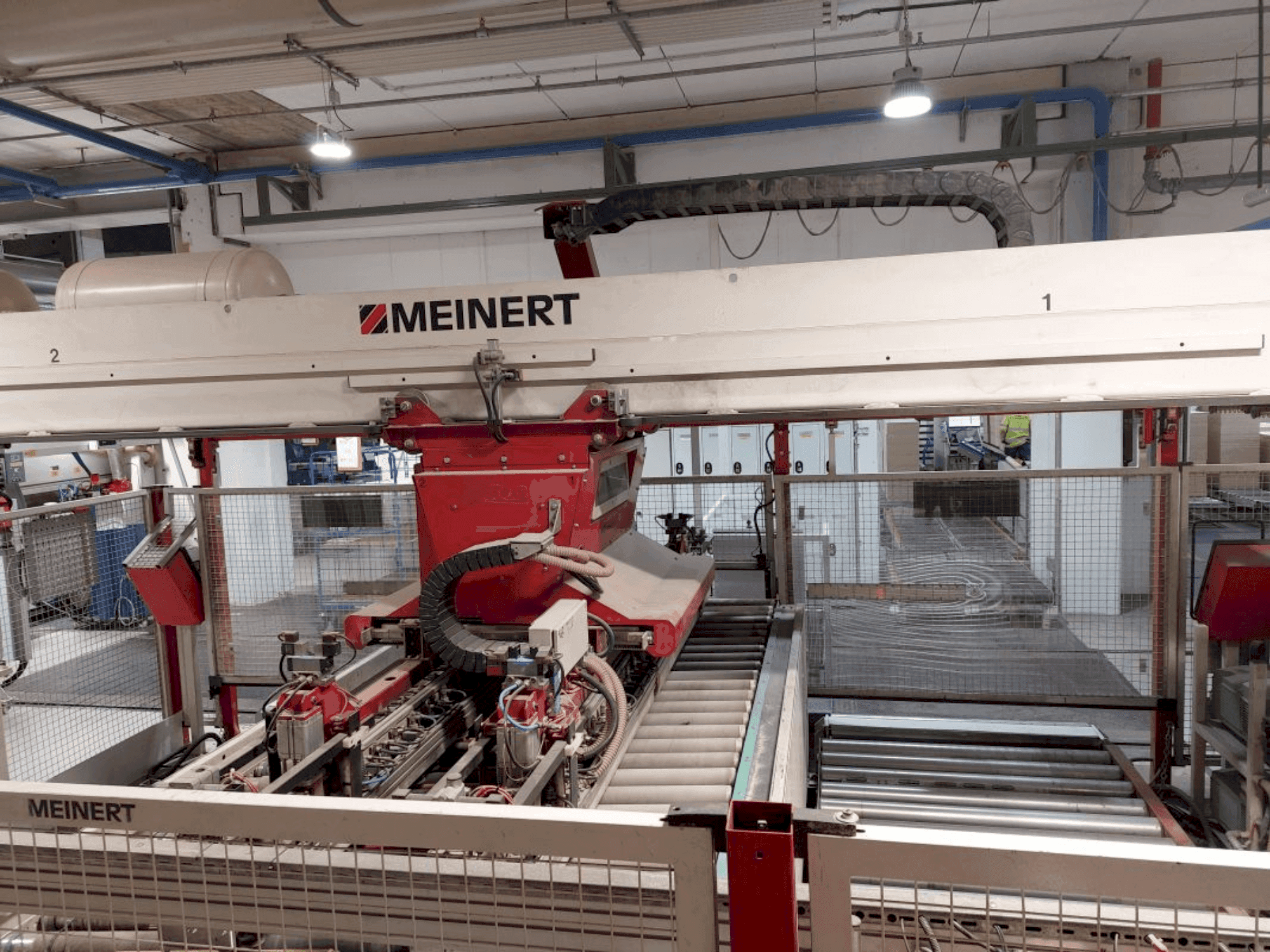 Vista Frontal  da IMA Complete Line  máquina