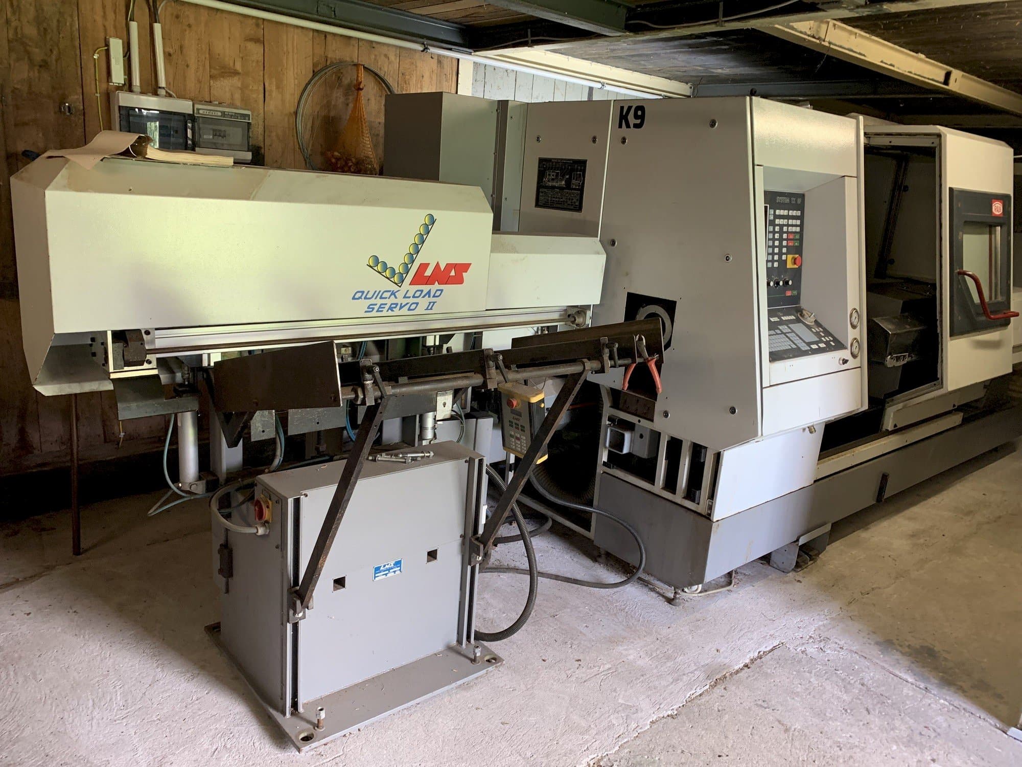 Vista Frontal  da TRAUB TND 350 G  máquina