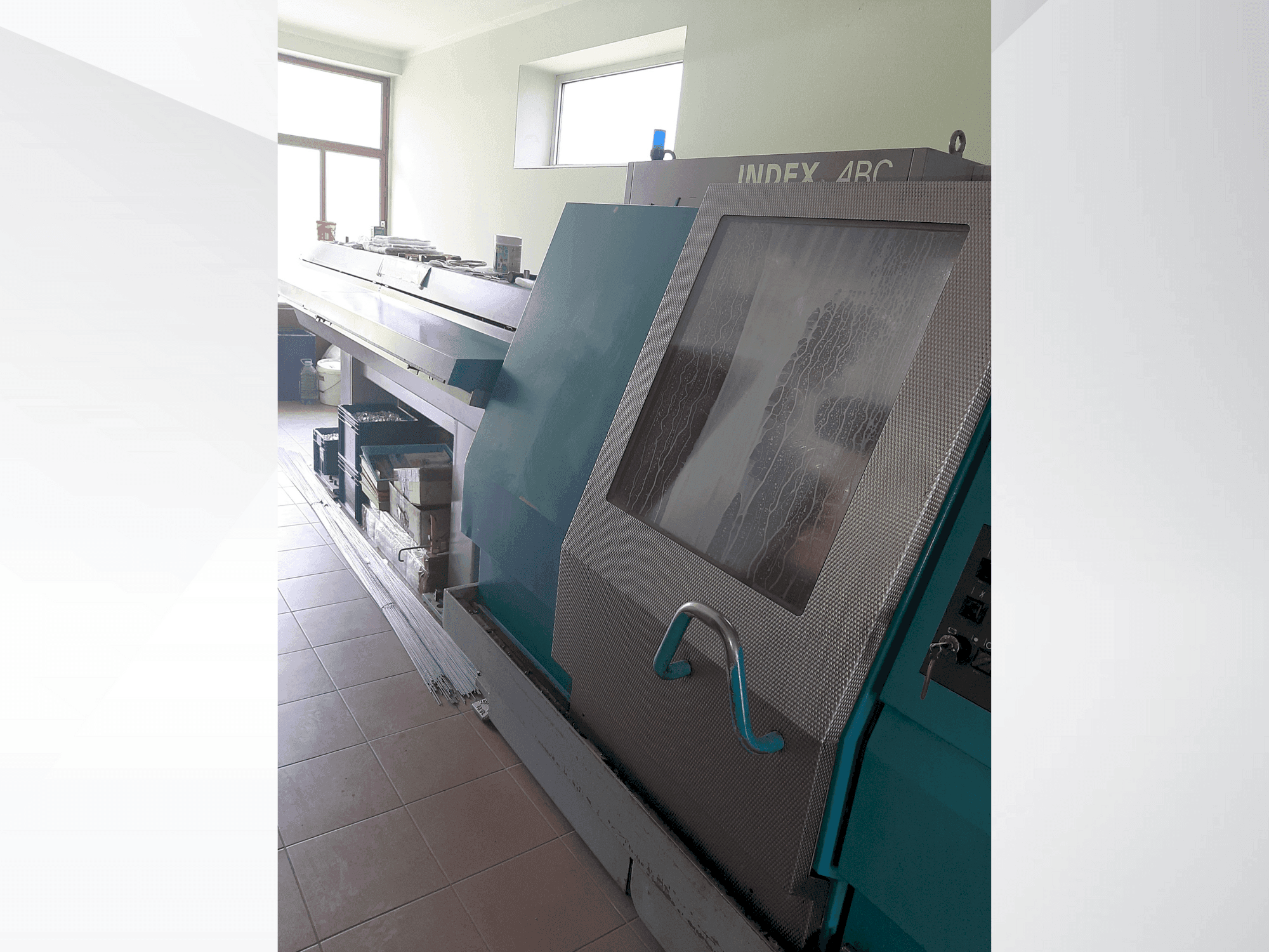 Vista Frontal  da Index ABC 42  máquina