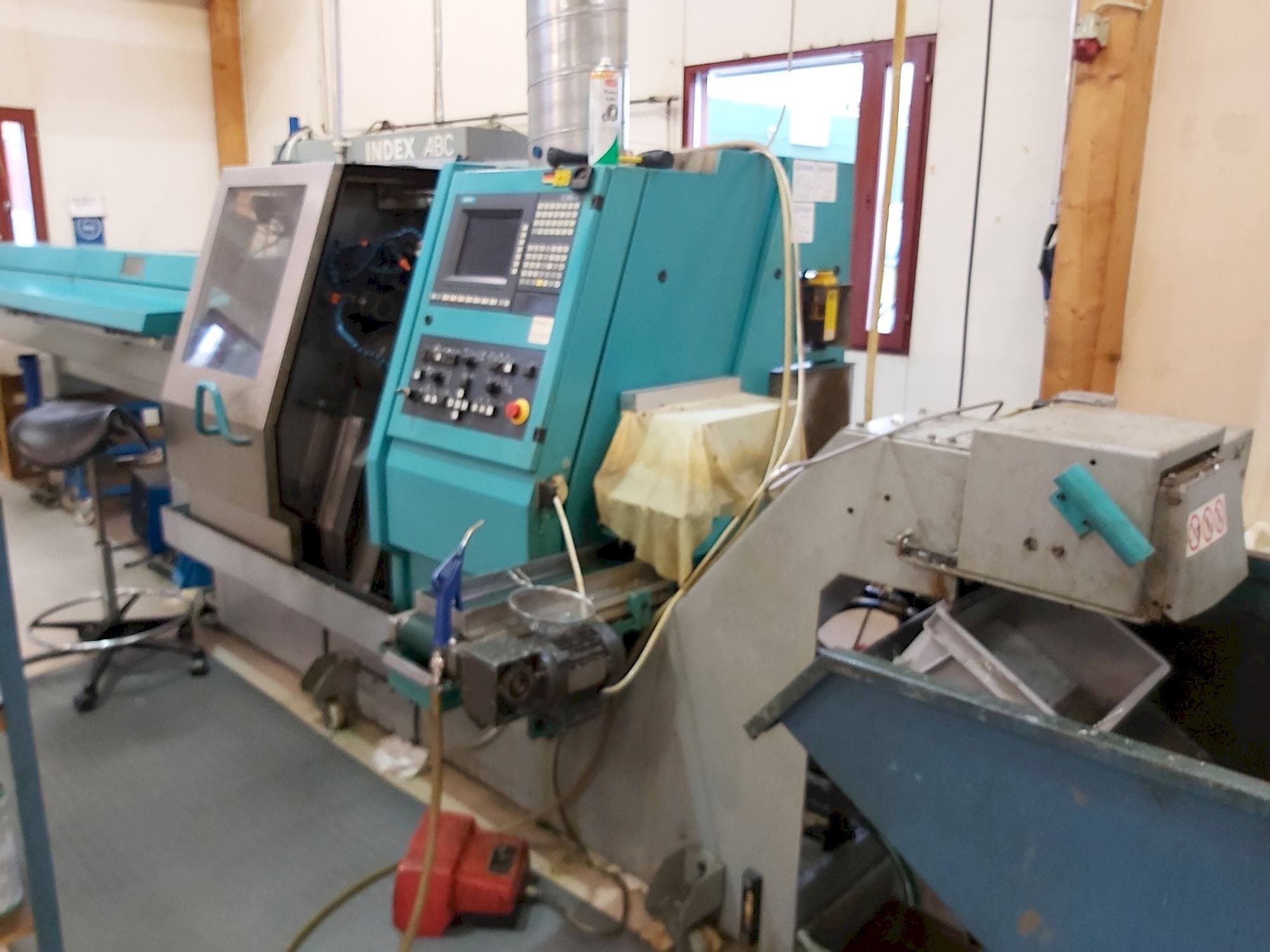 Vista Frontal  da Index ABC  máquina