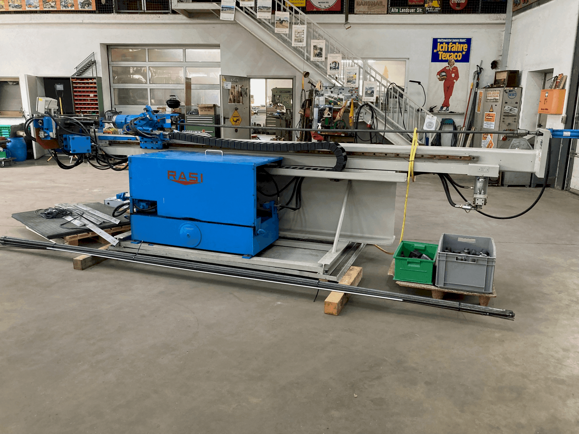 Vista Frontal  da Rasi S80.2 V3  máquina