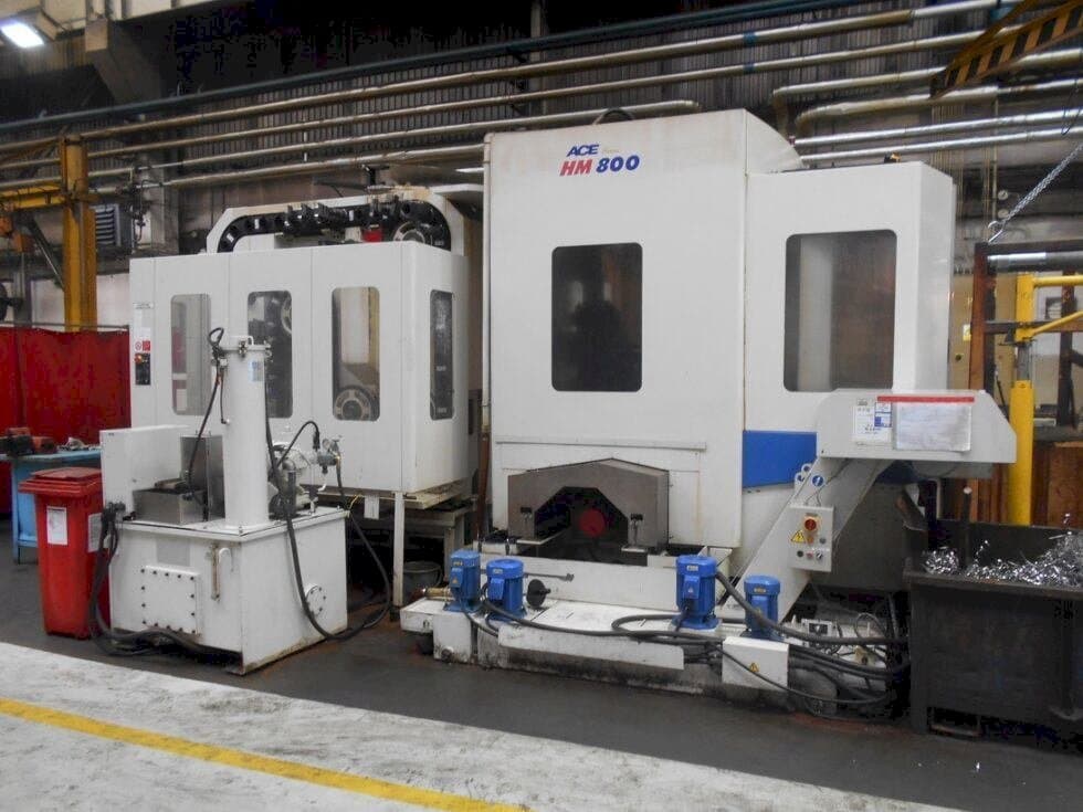 Vista Frontal  da DAEWOO ACE-HM 800  máquina