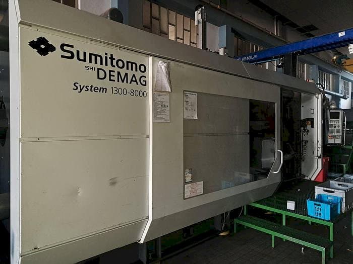 Vista Frontal  da Sumitomo Demag 1300-8000  máquina