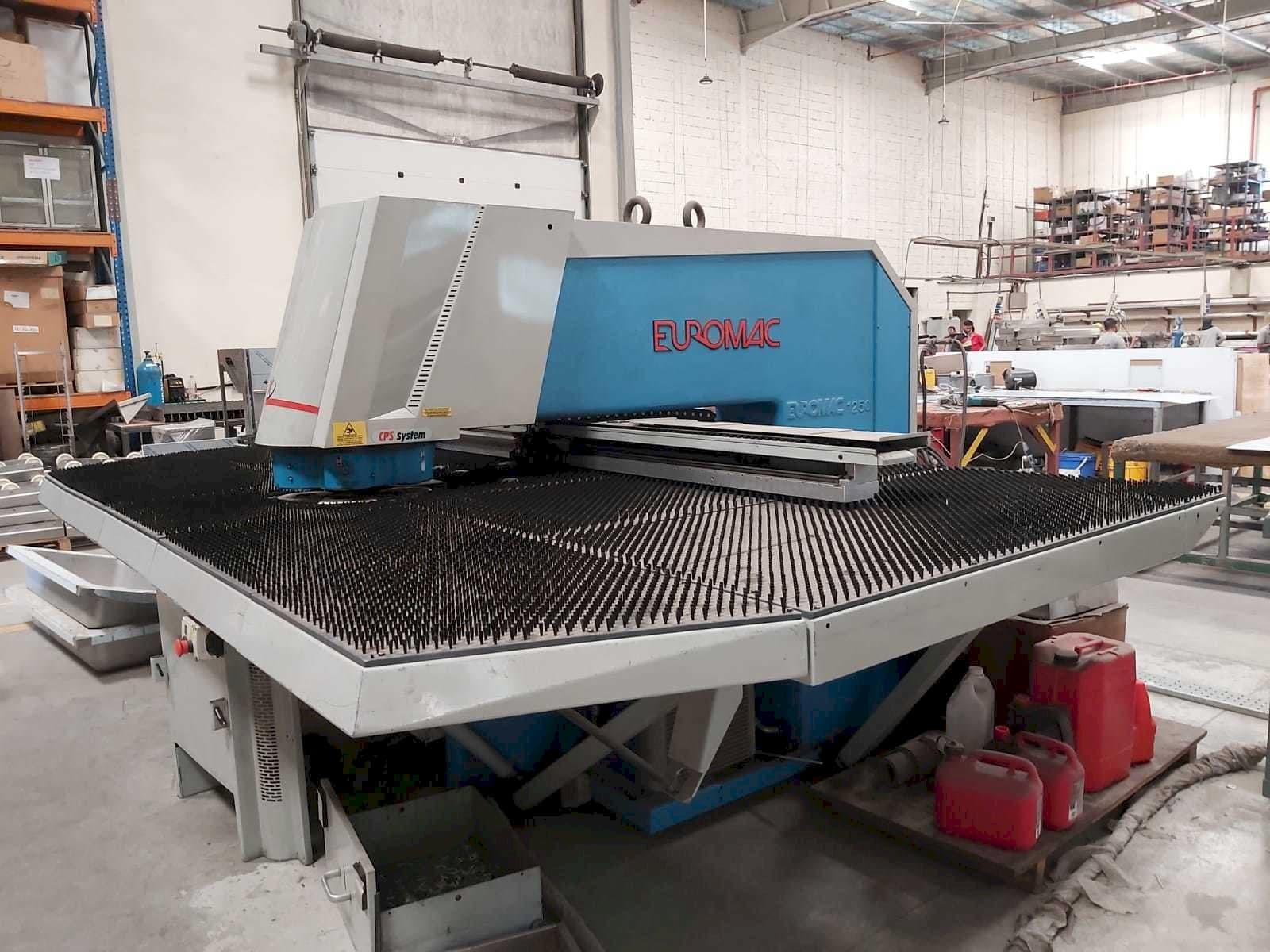 Vista Frontal  da Euromac MTX INDEX  máquina