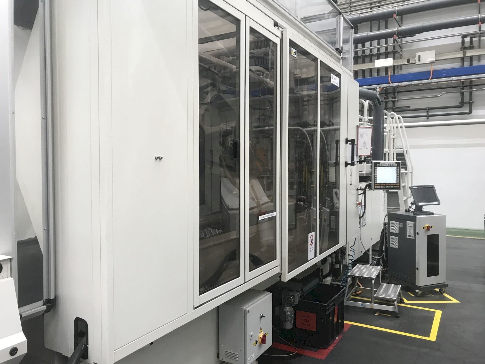 Vista Lateral Esquerda  da Husky H500 RS 65/60  máquina