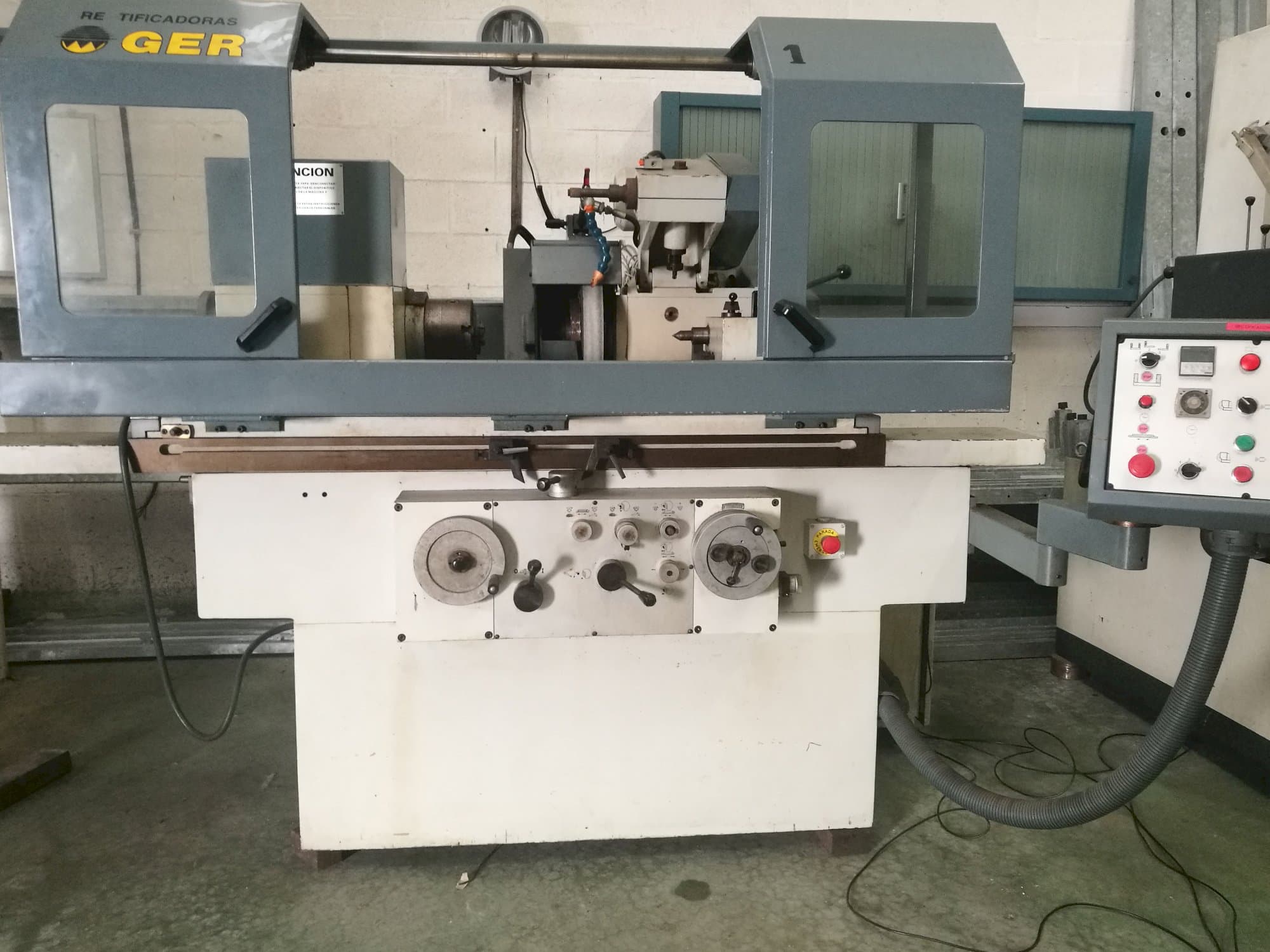 Vista Frontal  da GER C/600  máquina