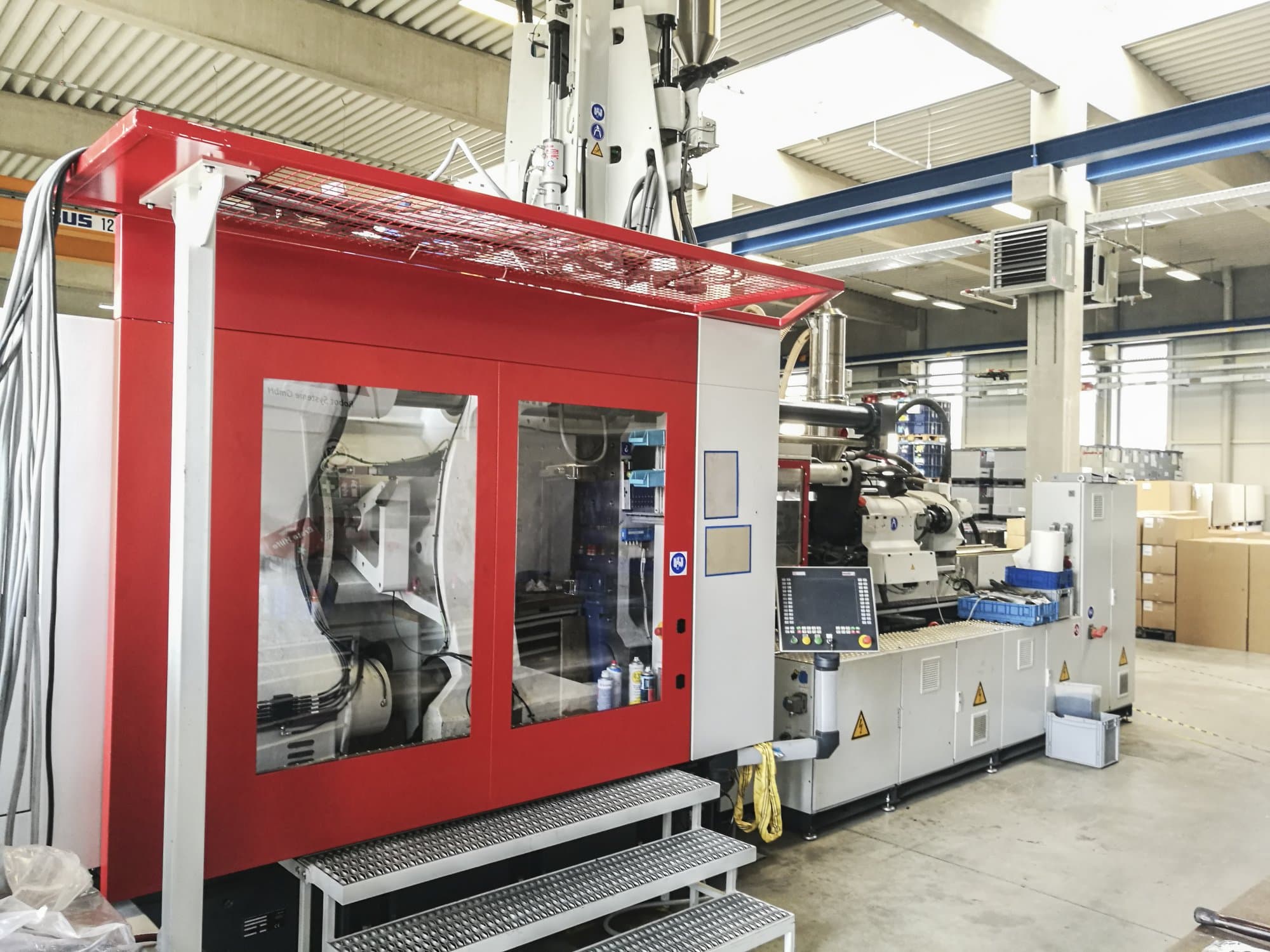 Vista Esquerda  da FERROMATIK MILACRON MM 800-4880/MSW  máquina