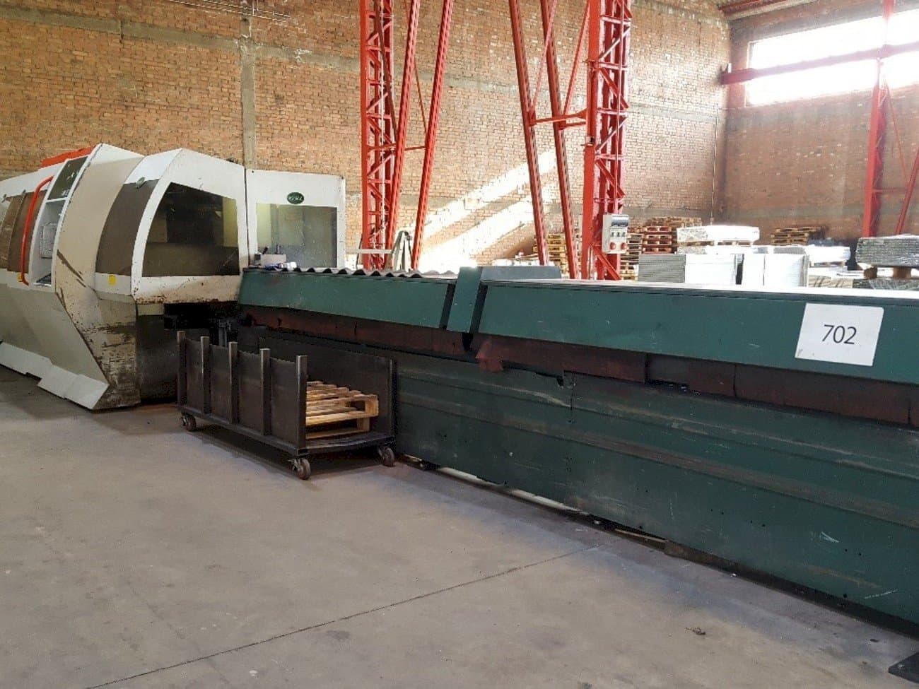 Vista Frontal  da BLM ADIGE LT 702D  máquina