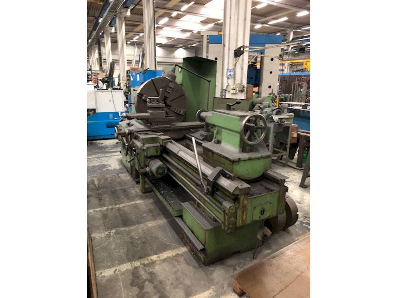 Vista Frontal  da DLZ 800  máquina