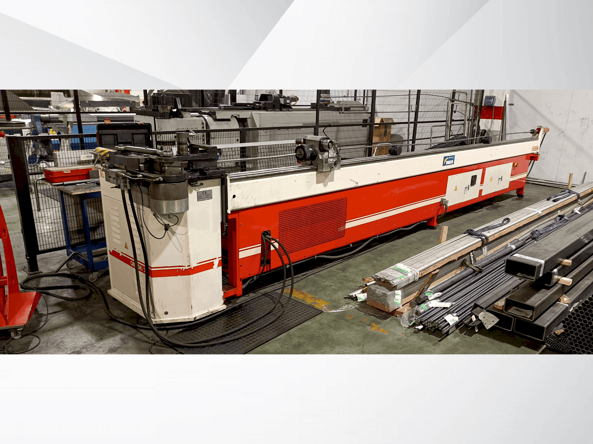 Vista Frontal  da INECO GBMS 6/3X  máquina