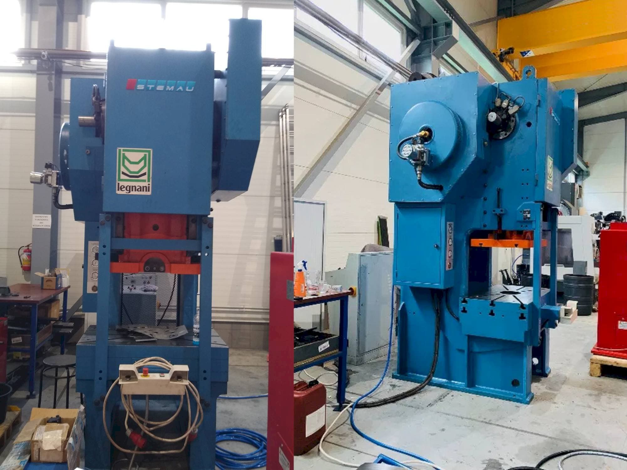 Vista Frontal  da LEGNANI FACS 160R  máquina