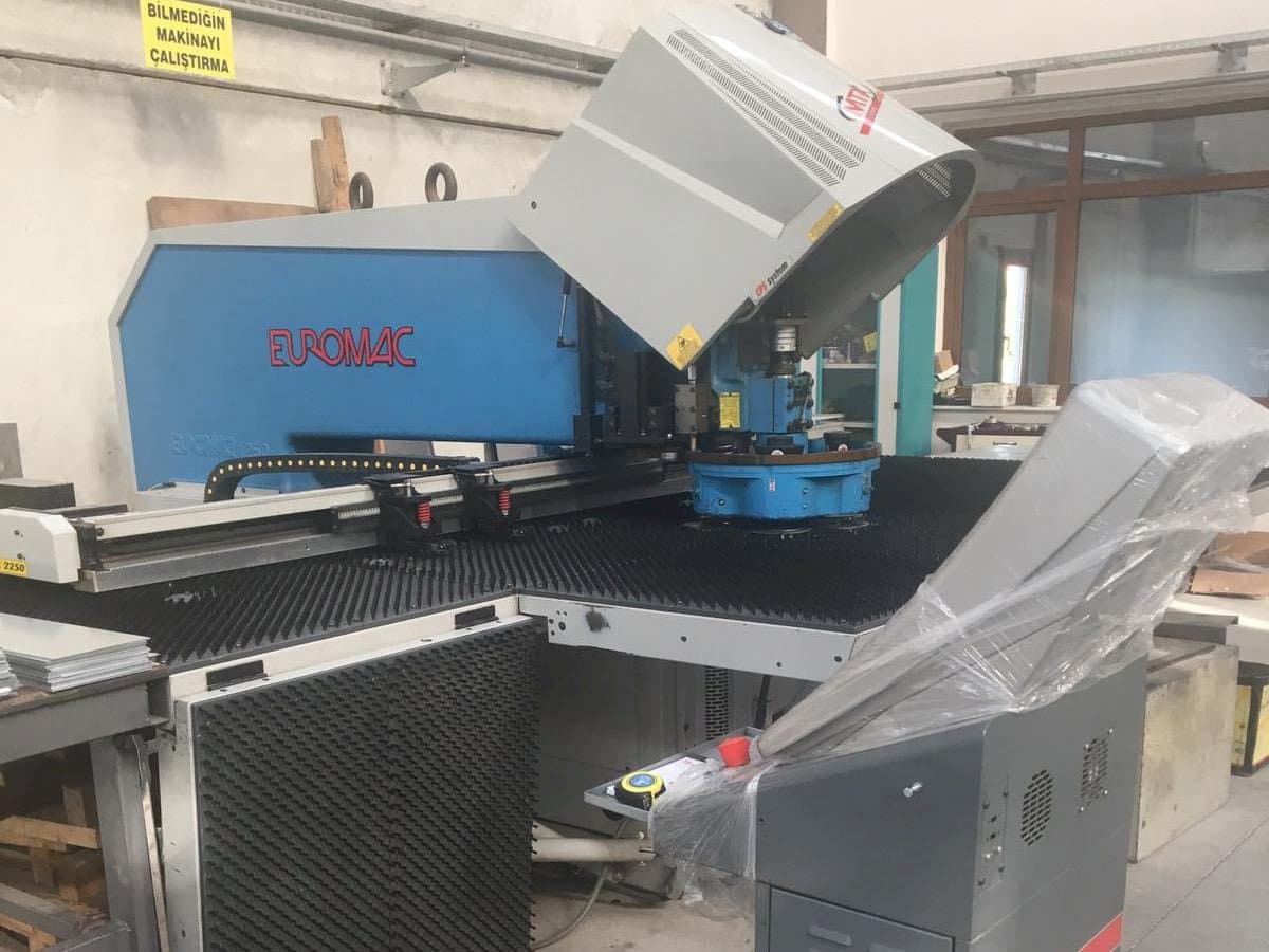 Vista Frontal  da Euromac MTX Flex 6  máquina