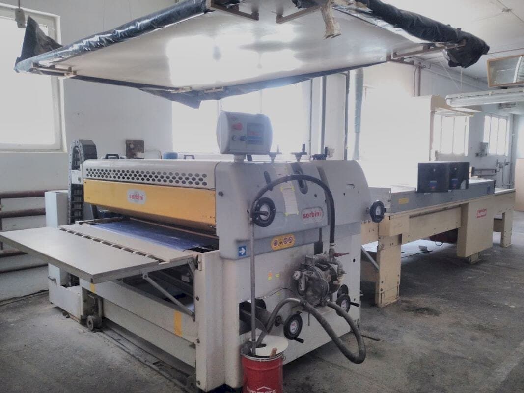 Vista Frontal  da SORBINI smartcoater sp1  máquina