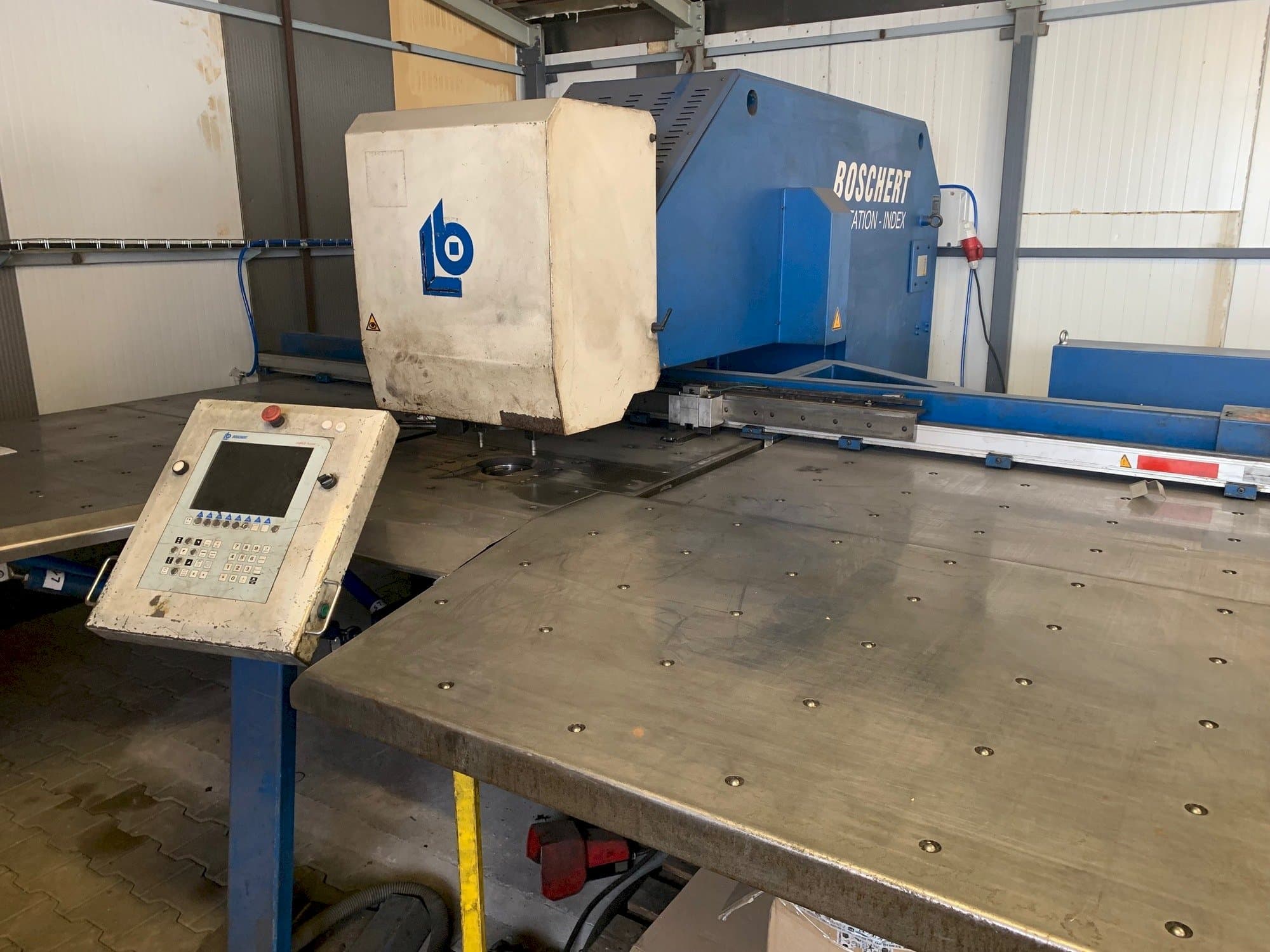 Vista Frontal  da Boschert EL 1250 Rota-Index  máquina
