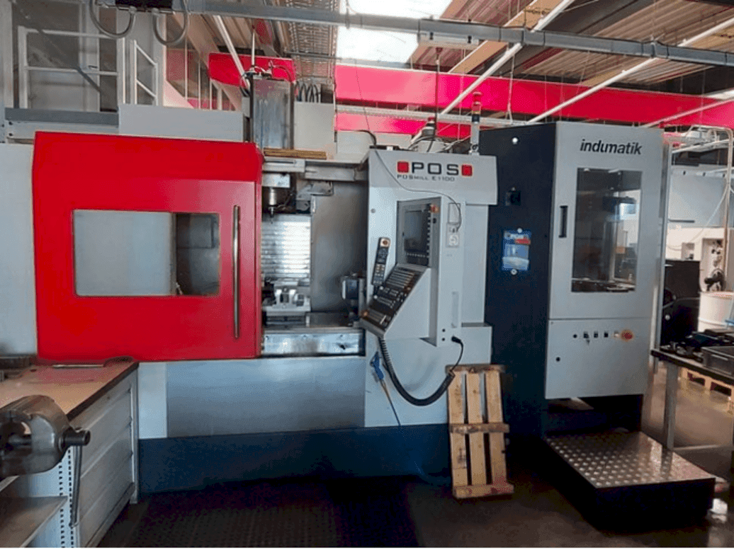 Vista Frontal  da POSmill POS E1100  máquina