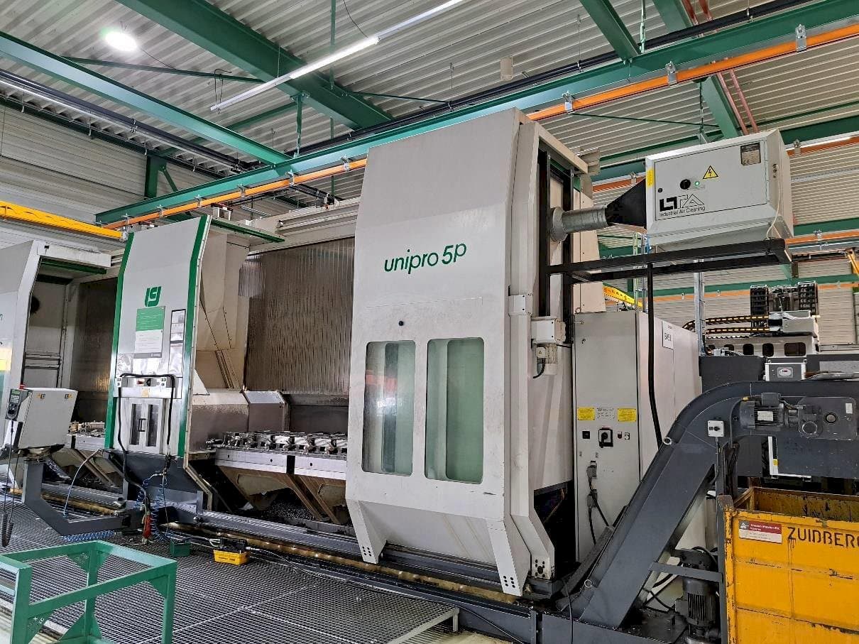 Vista Frontal  da Unisign Unipro 5P  máquina