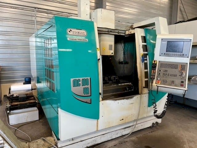 Vista Lateral Esquerda  da TRENS MC100VA  máquina