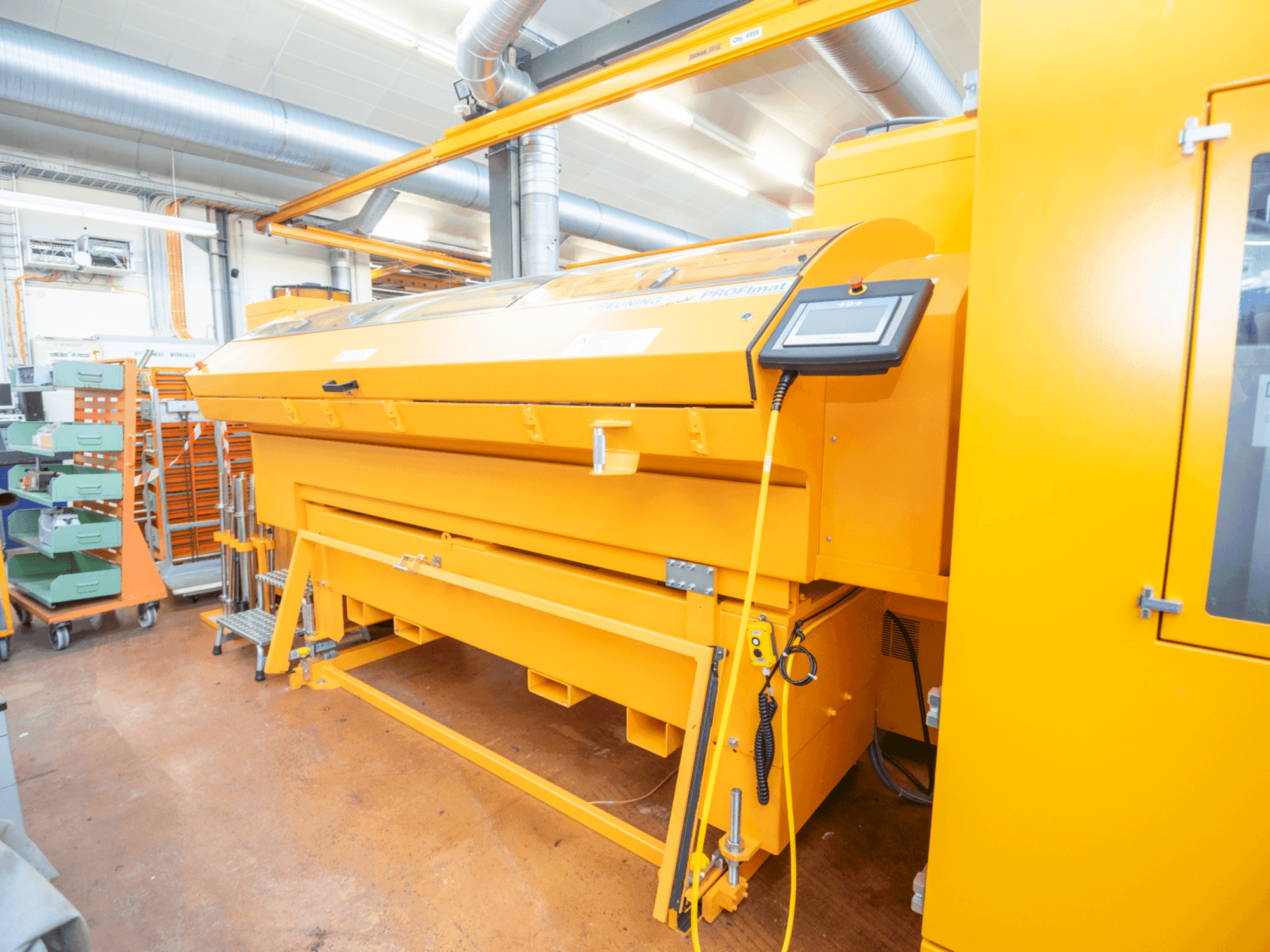 Vista Frontal  da Index G220  máquina