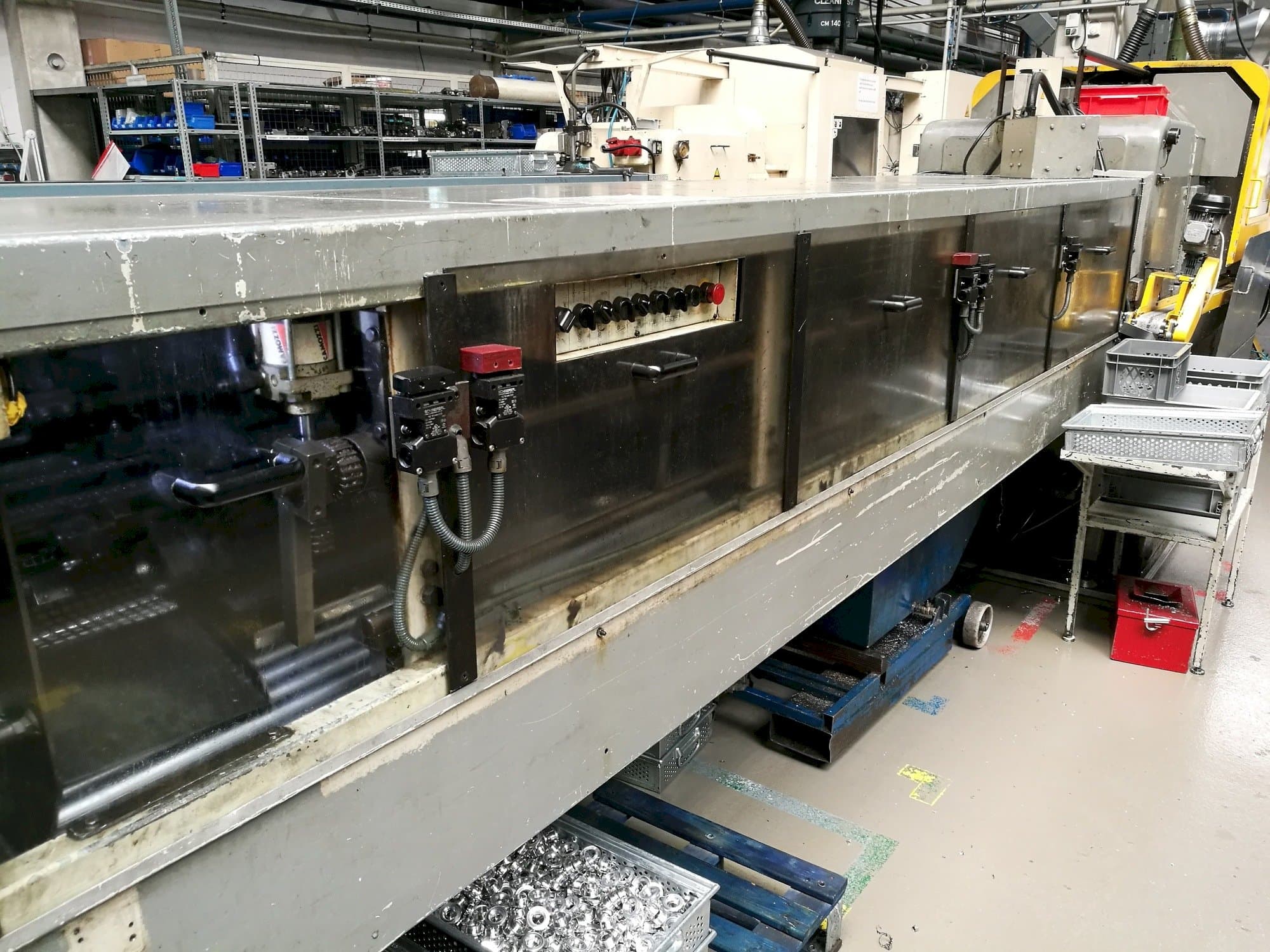 Vista Frontal  da Wickman 1  3/4"-6  máquina