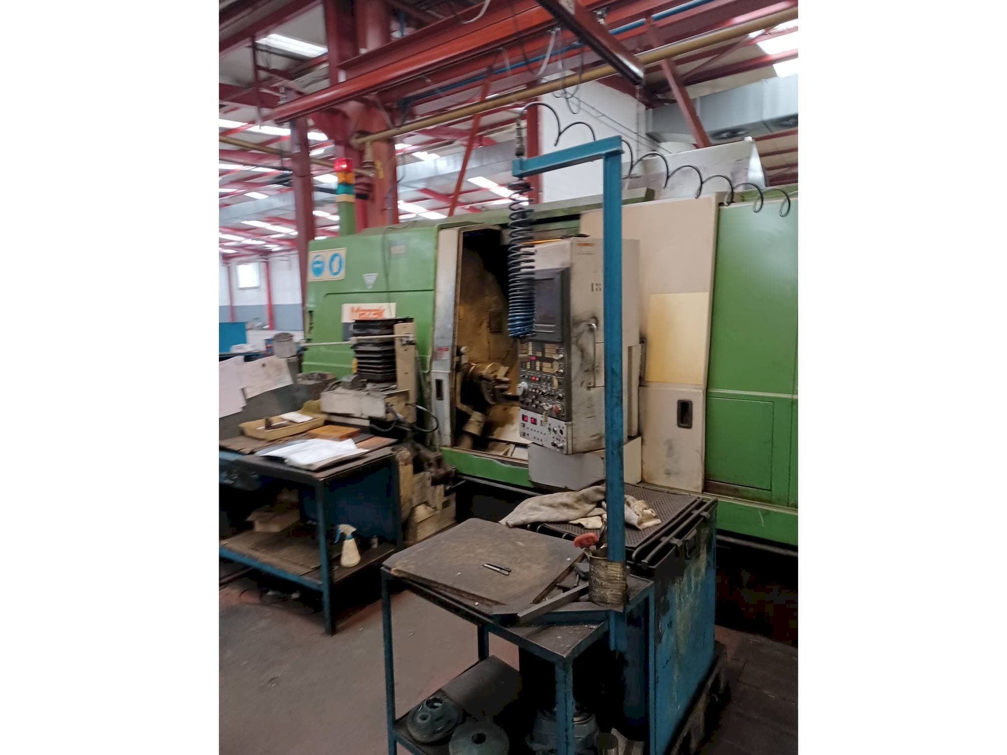 Vista Frontal  da Mazak Integrex 40 ATC M/C  máquina