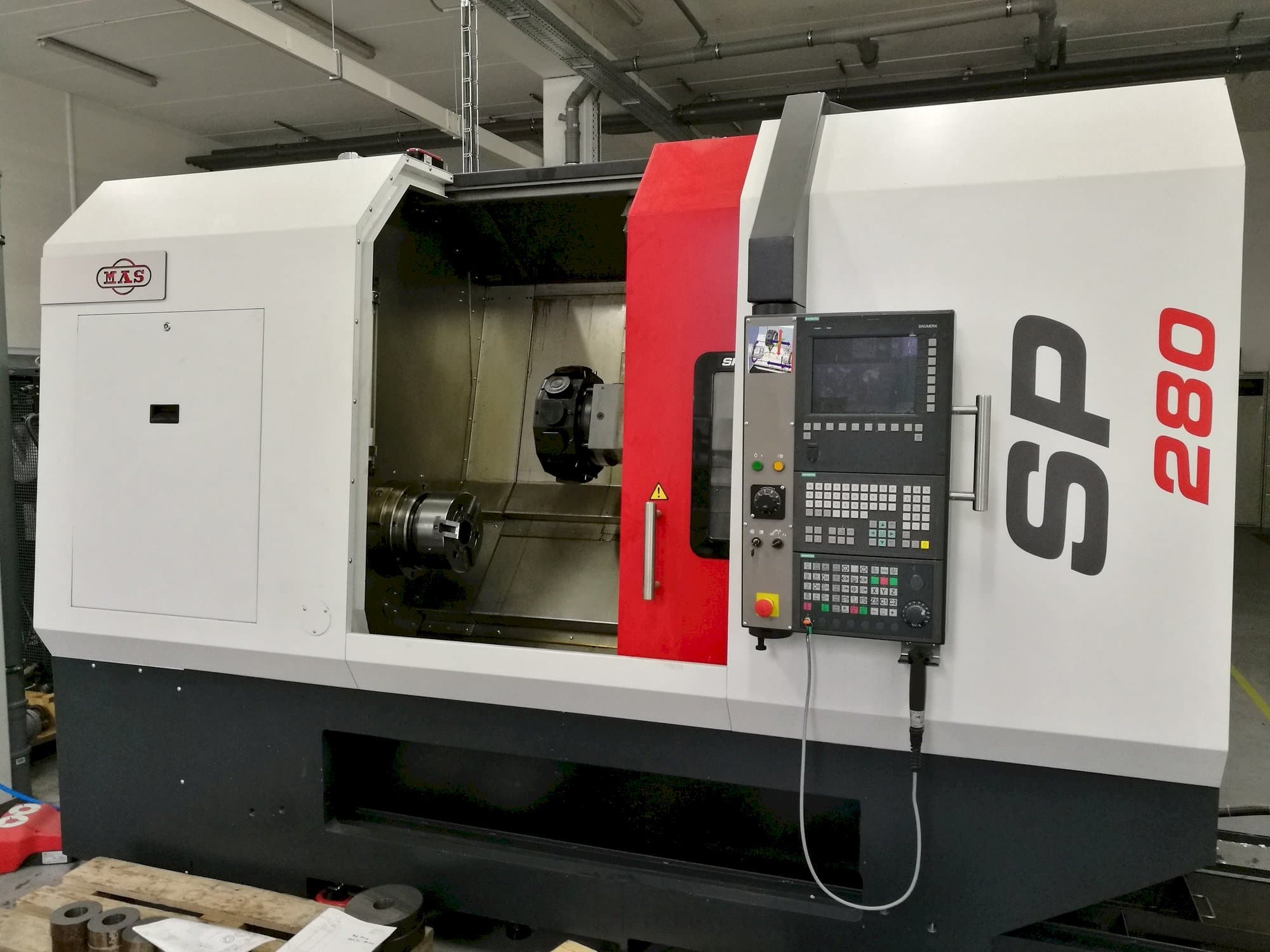 Vista Frontal  da KOVOSVIT MAS SP 280 SY  máquina