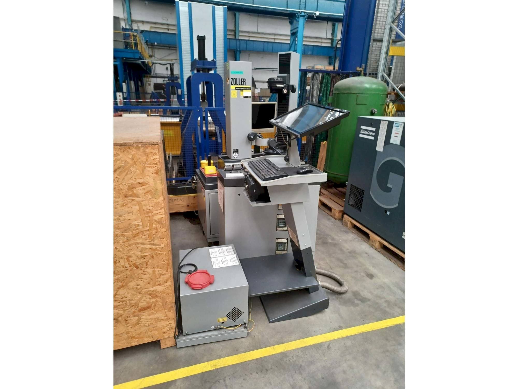 Vista Frontal  da Zoller R460C3-00137  máquina