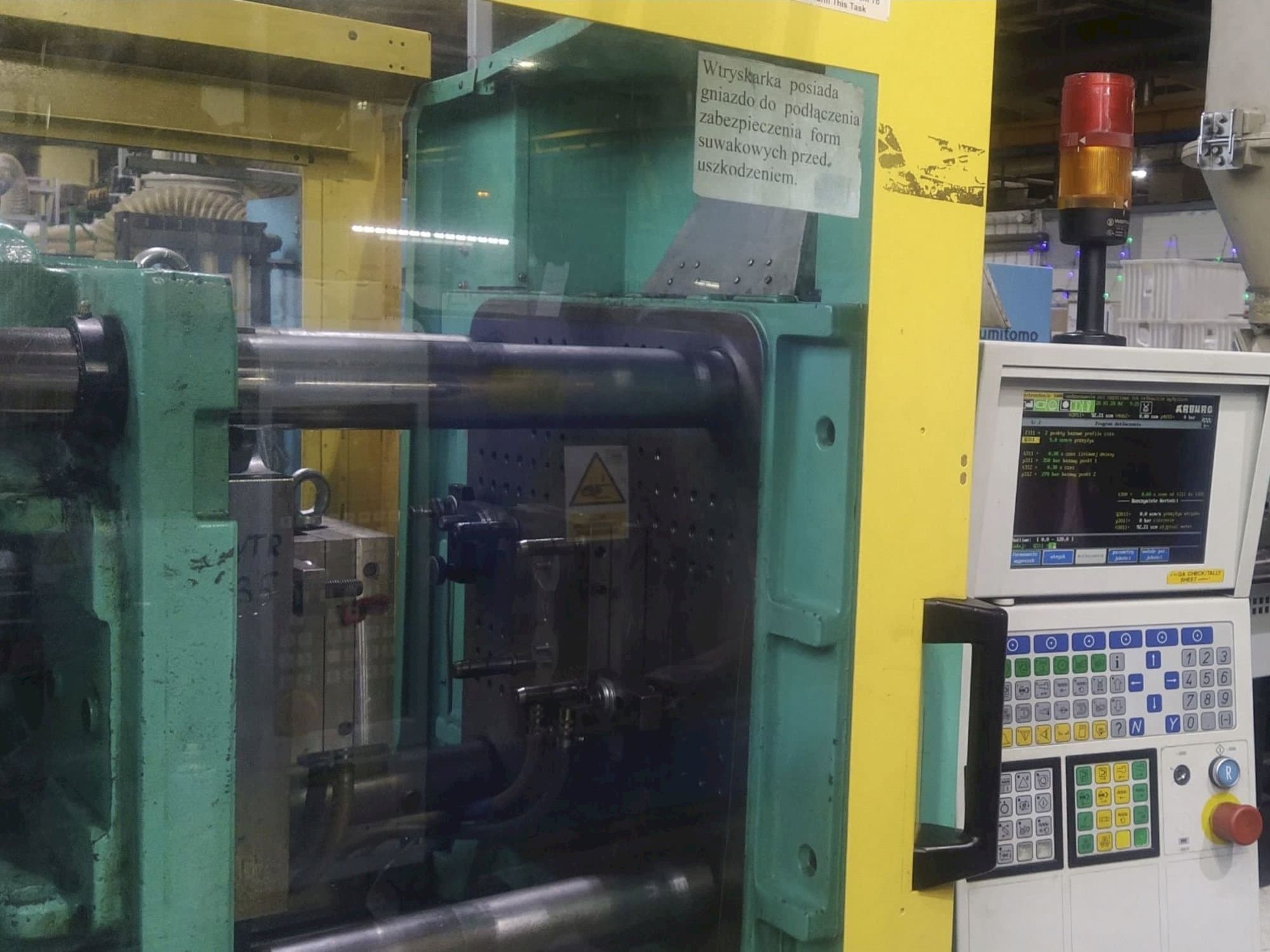 Vista Frontal  da Arburg 420S ALLROUNDER 1000-350  máquina