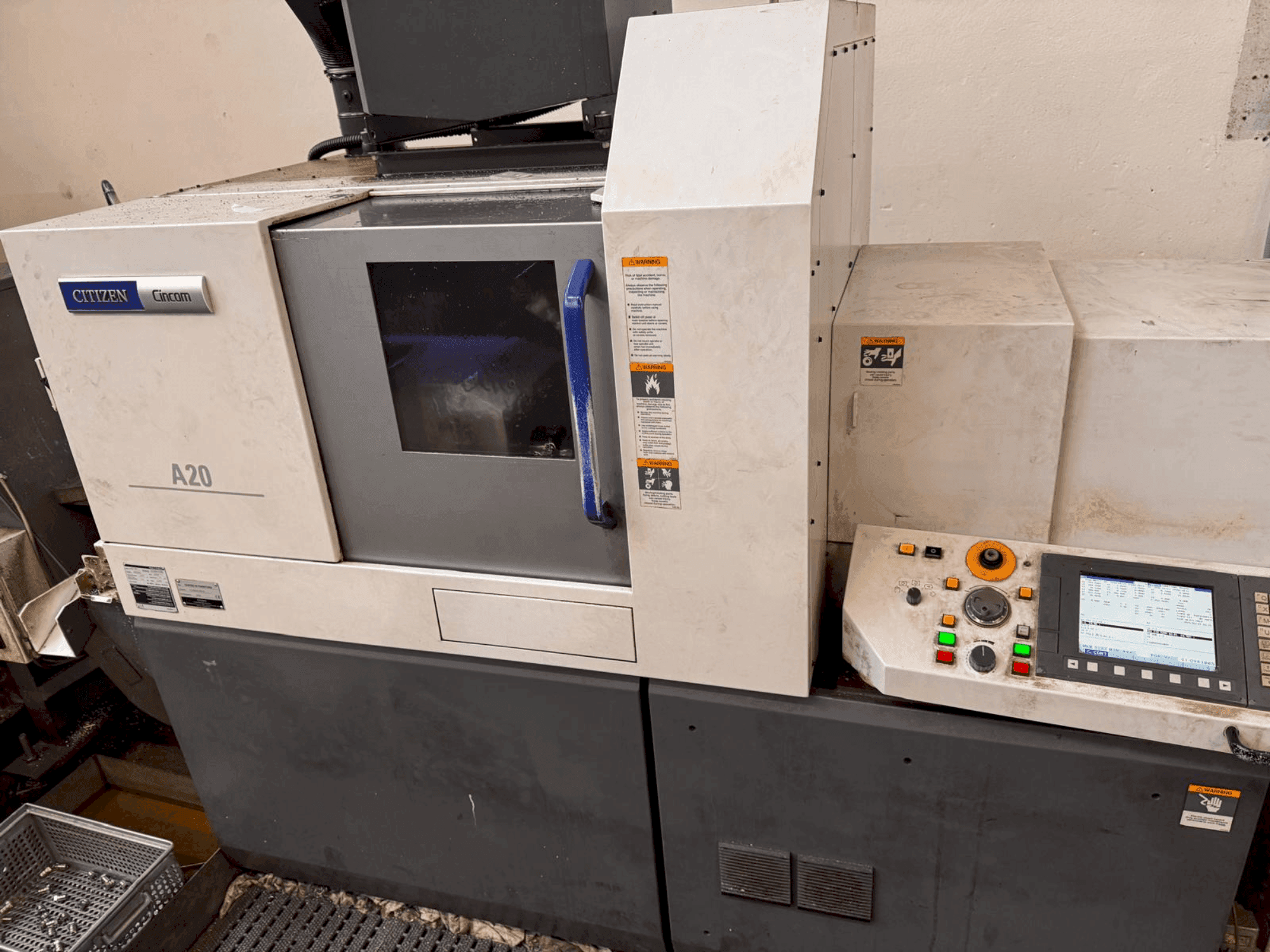 Vista Frontal  da Citizen A20  máquina