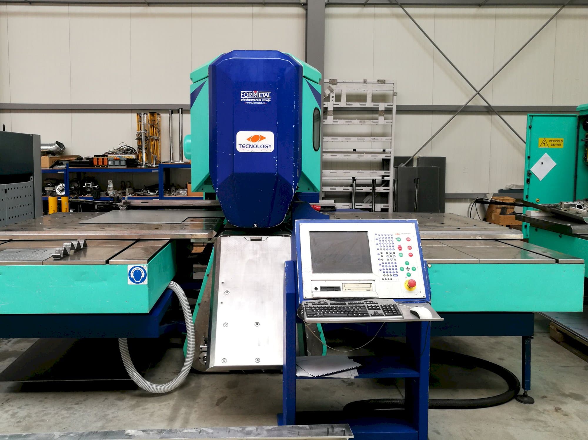 Vista Frontal  da TECNOLOGY Italiana TECNOTRANSFER 15 SR  máquina