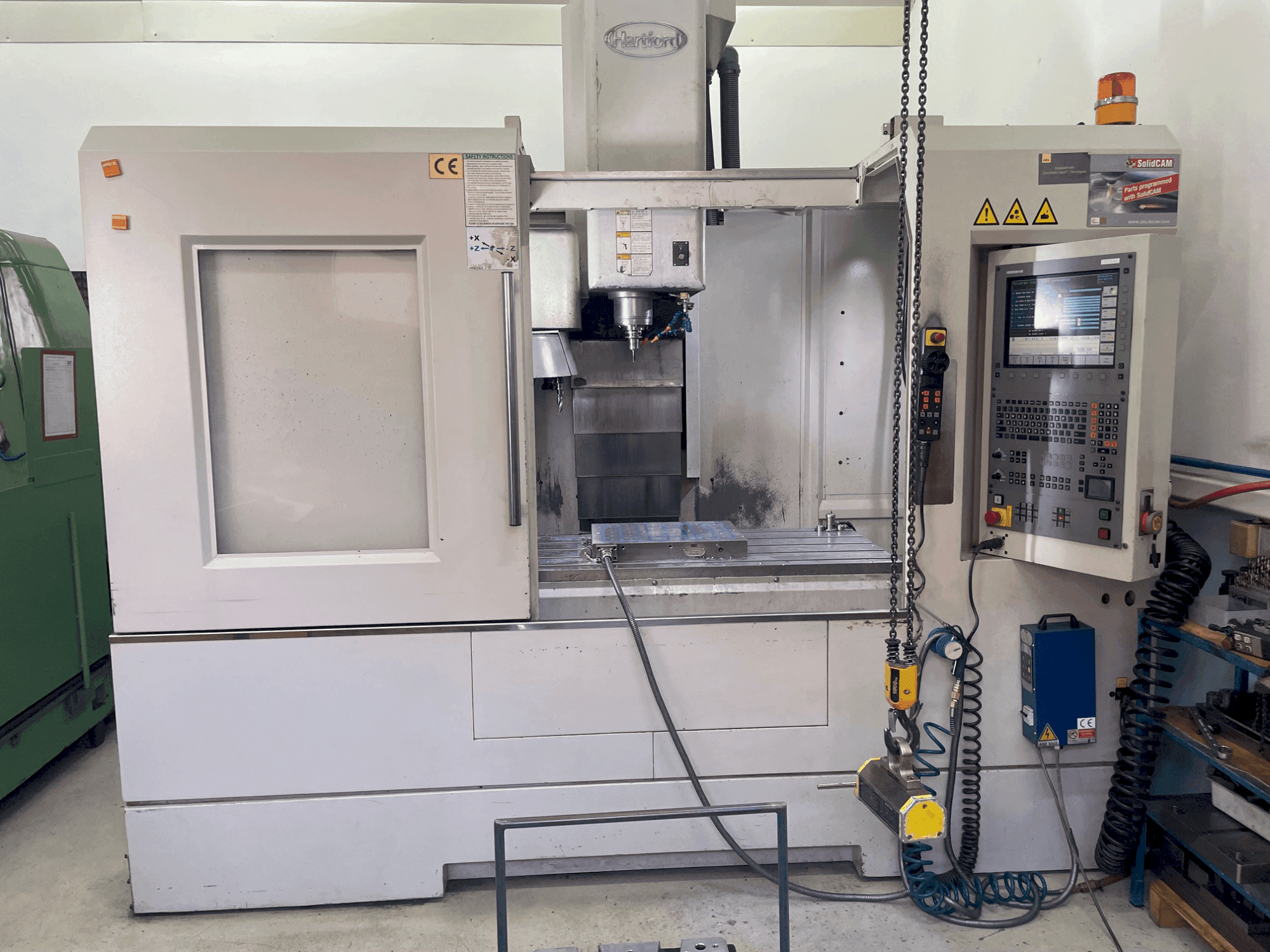 Vista Frontal  da HARTFORD Pro 1000  máquina